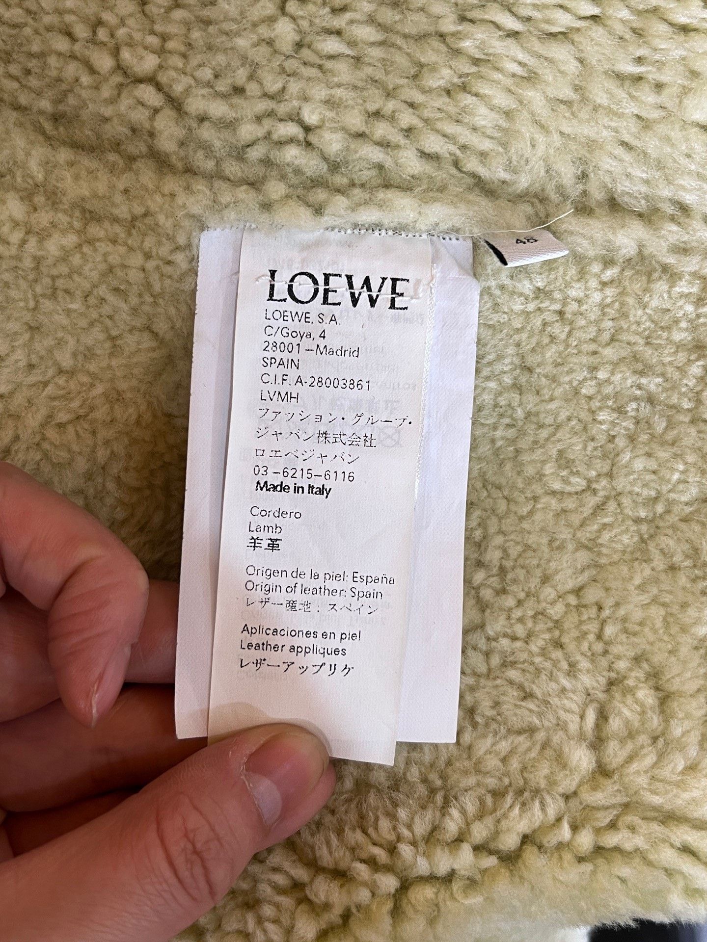 Loewe Loewe Multi Heavy Coat xl Men Size US XL / EU 56 / 4 - 5 Thumbnail