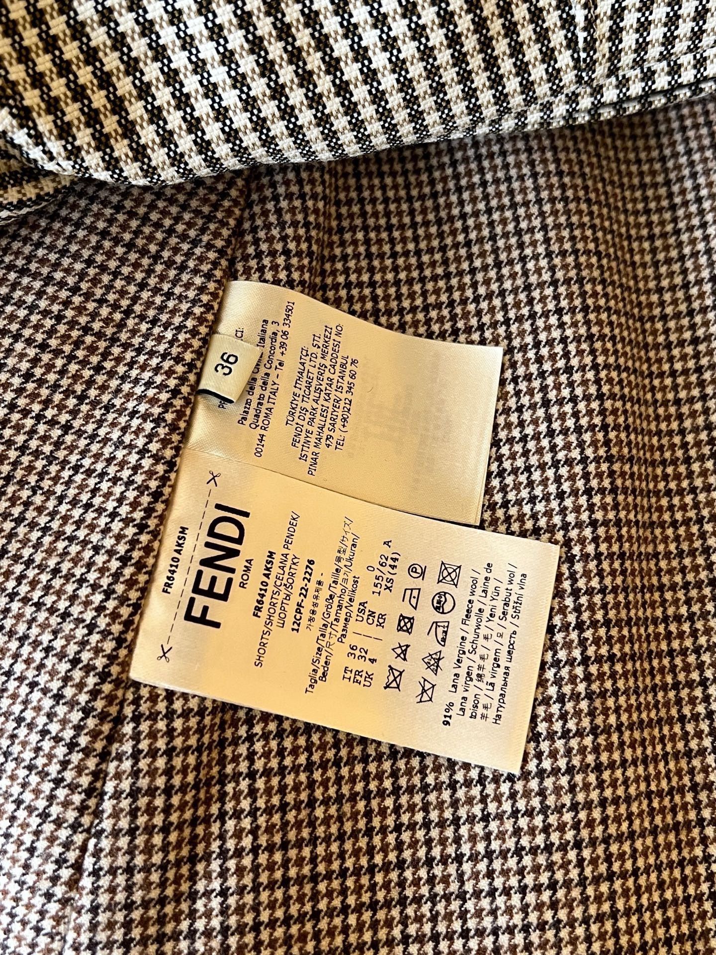 Fendi Fendi Pants 36 Women Size 36" / US 14 / IT 50 - 4 Thumbnail