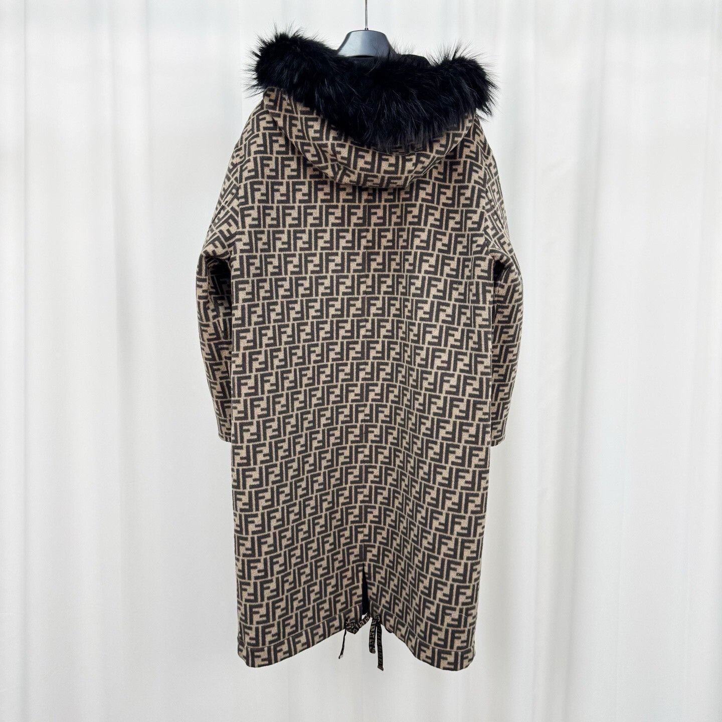 Fendi Fendi Wool Coat S Women Size S / US 4 / IT 40 - 2 Thumbnail