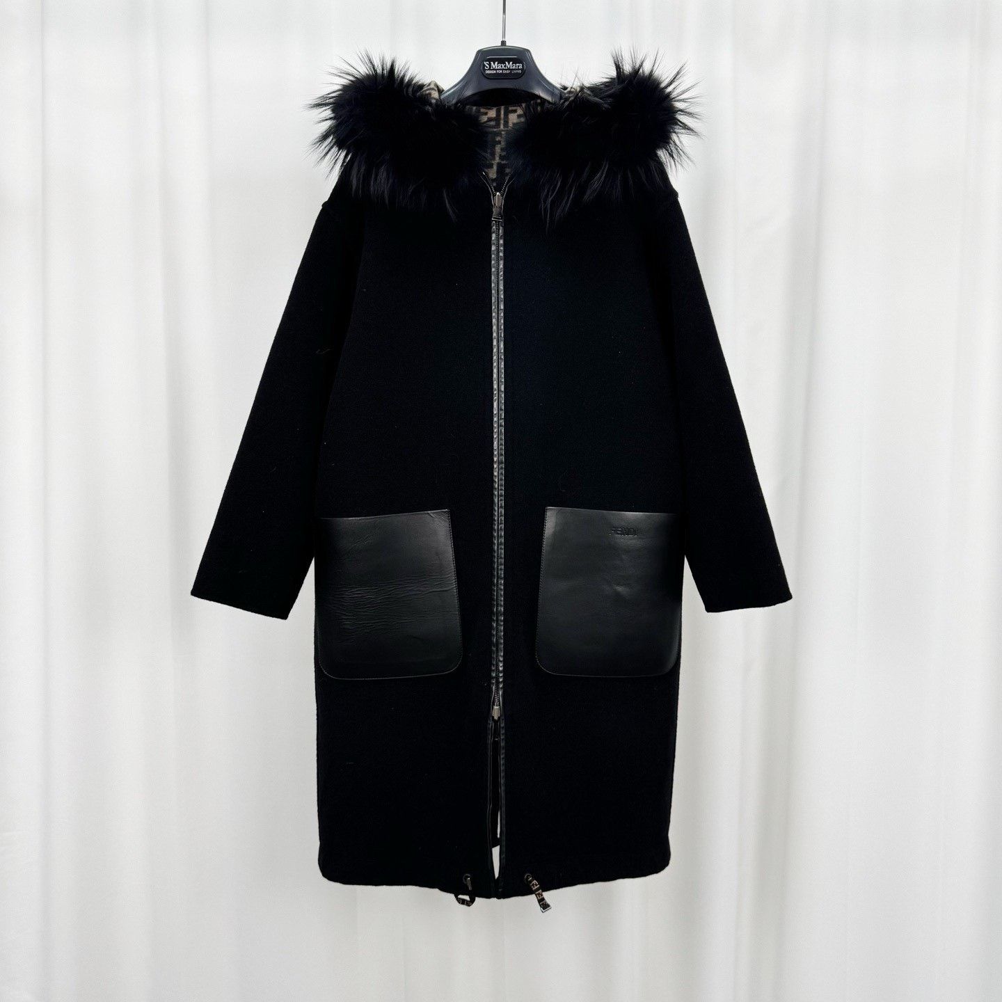 Fendi Fendi Wool Coat S Women Size S / US 4 / IT 40 - 4 Thumbnail