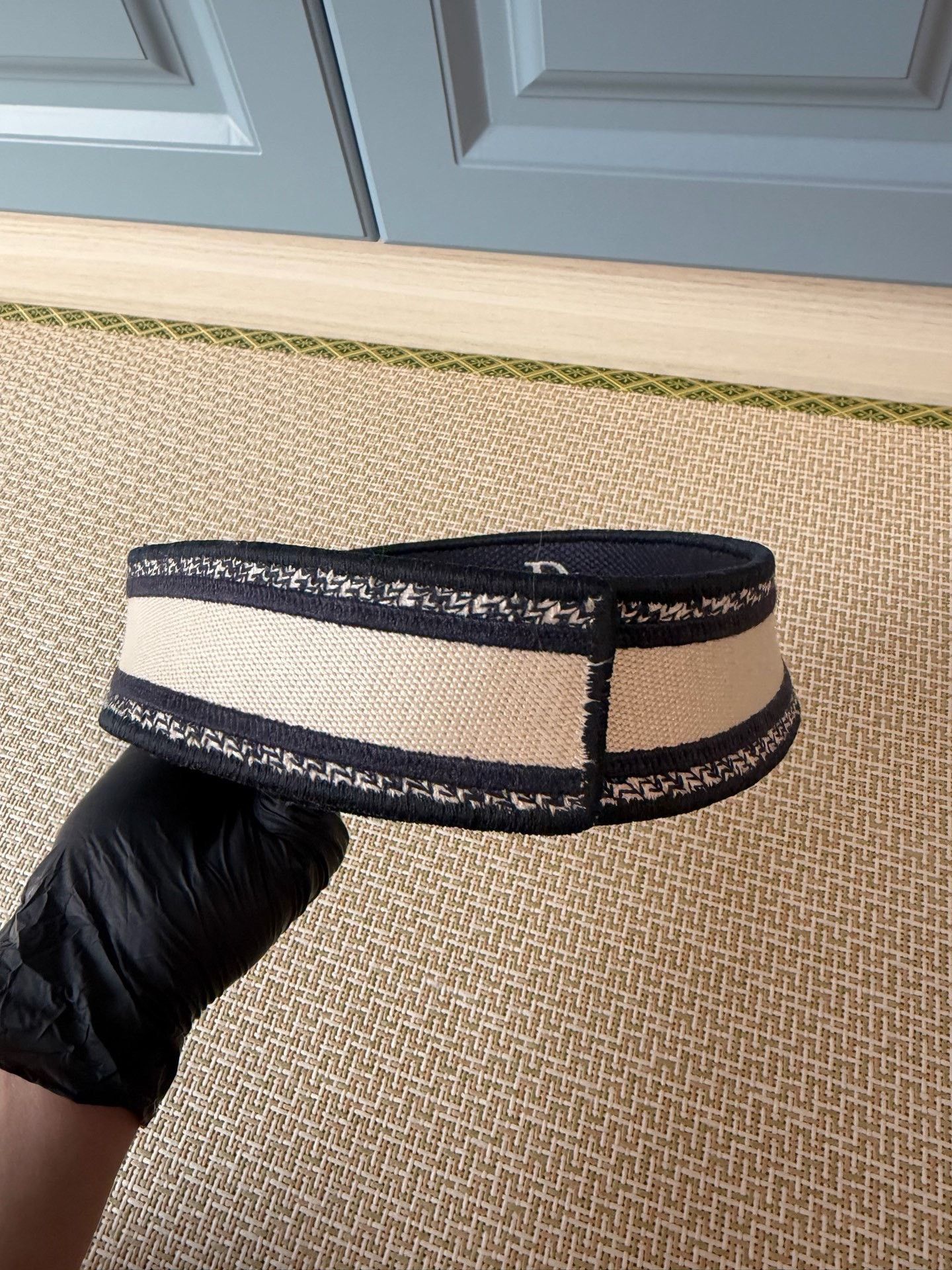 Dior Dior Embroidered Hat one size Men Size ONE SIZE - 4 Thumbnail