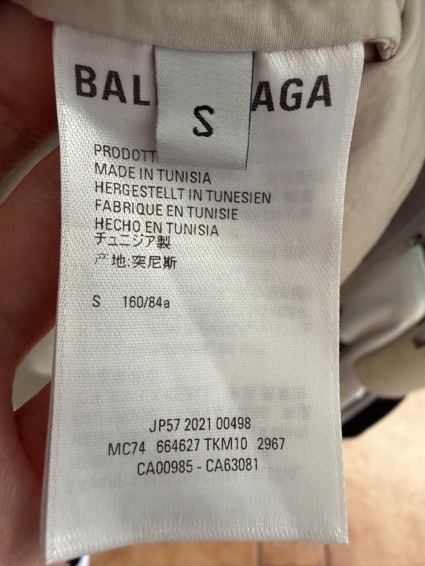 Balenciaga Balenciaga Shirt s Men Size US S / EU 44-46 / 1 - 4 Thumbnail
