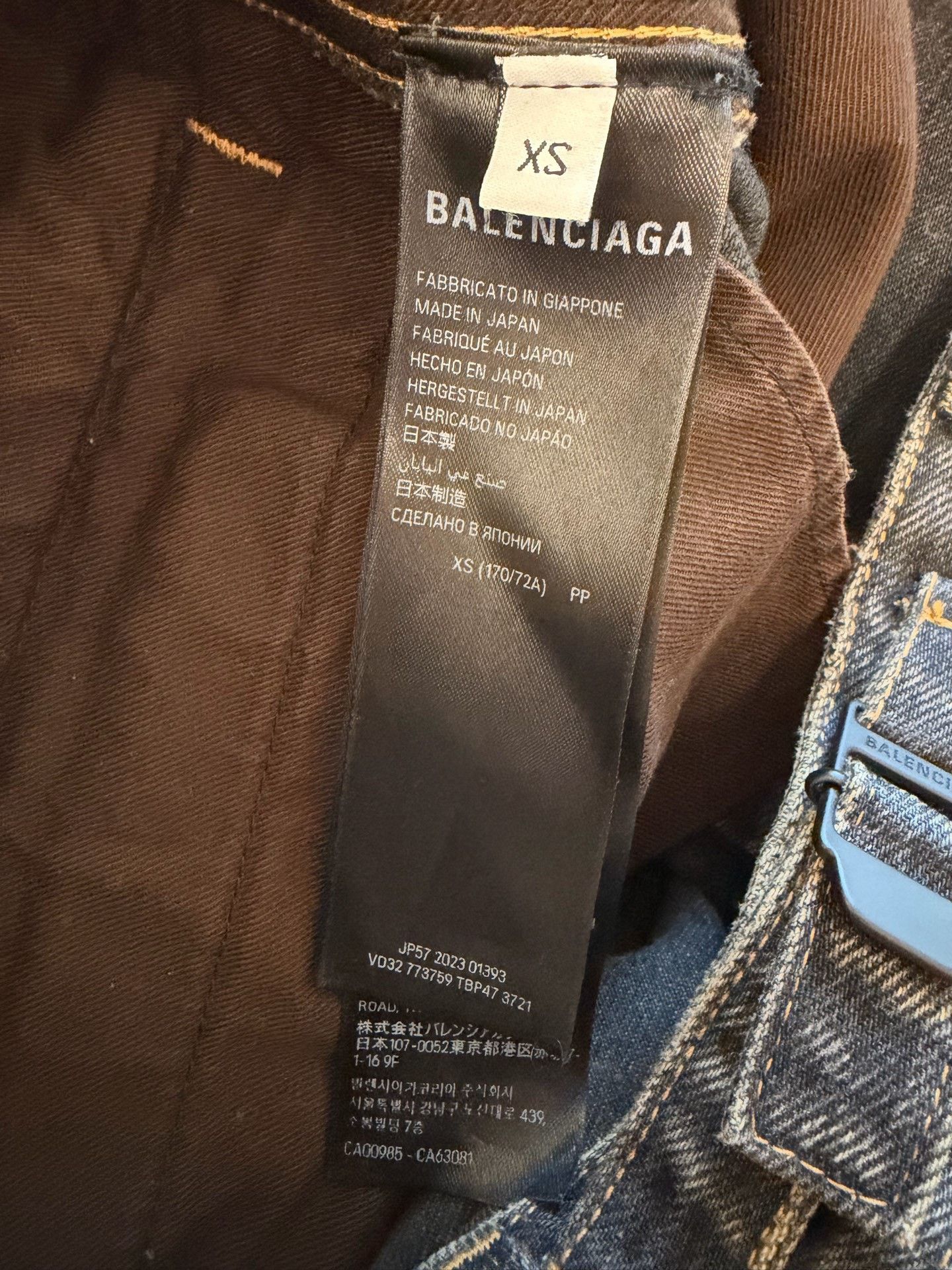 Balenciaga Balenciaga Denim Denim Jeans 28 Men Size US 28 / EU 44 - 3 Thumbnail