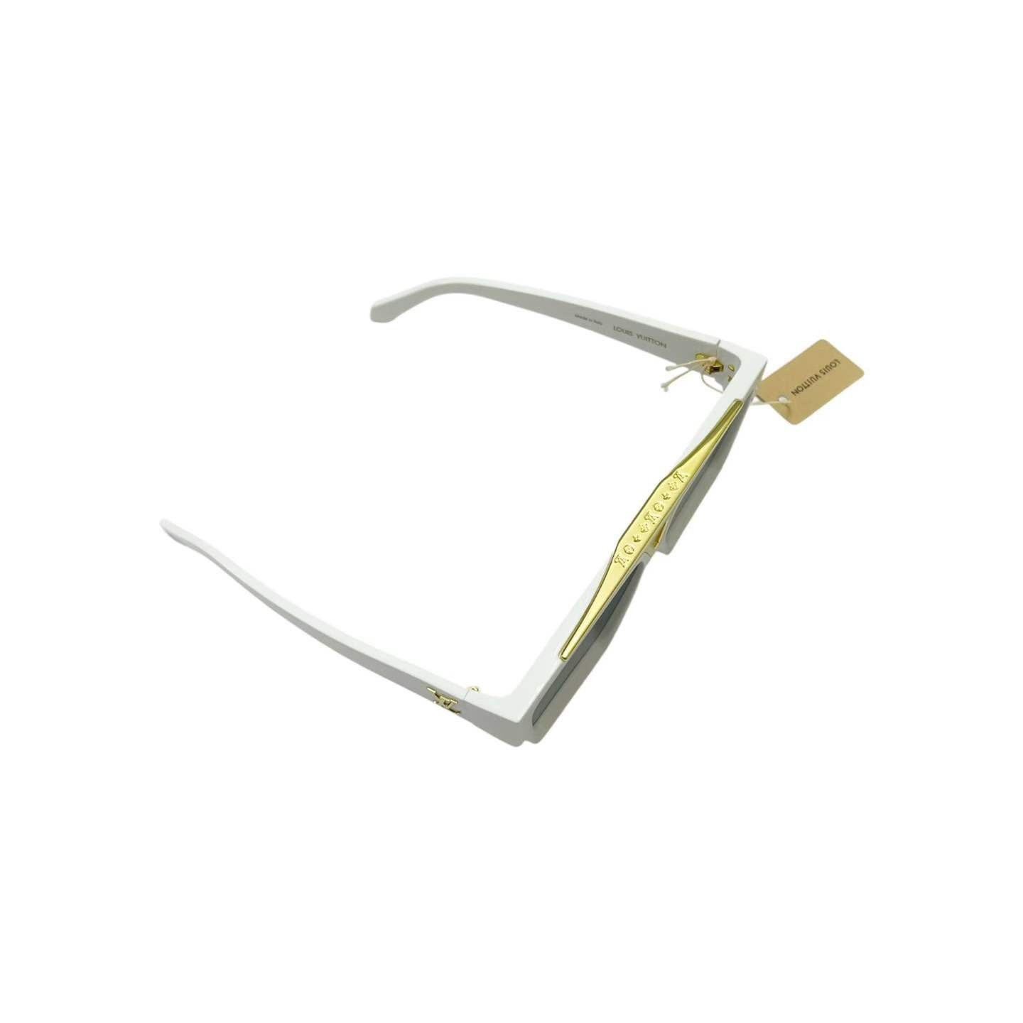 Louis Vuitton Louis Vuitton White Sunglasses one size Men Size ONE SIZE - 4 Thumbnail