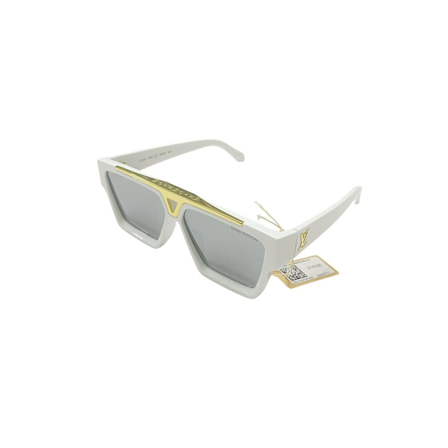 Louis Vuitton Louis Vuitton White Sunglasses one size Men Size ONE SIZE - 2 Thumbnail