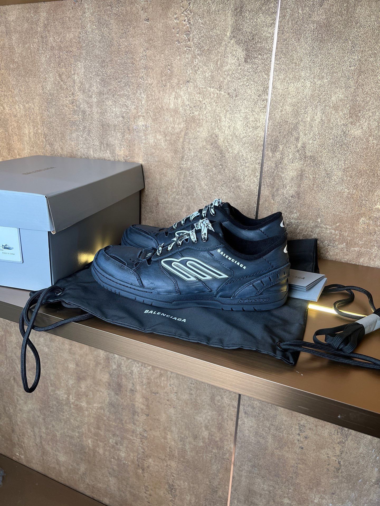 Balenciaga Balenciaga Black Lowtop Sneakers 8.5 Men Size US 8.5 / EU 41-42 - 5 Thumbnail
