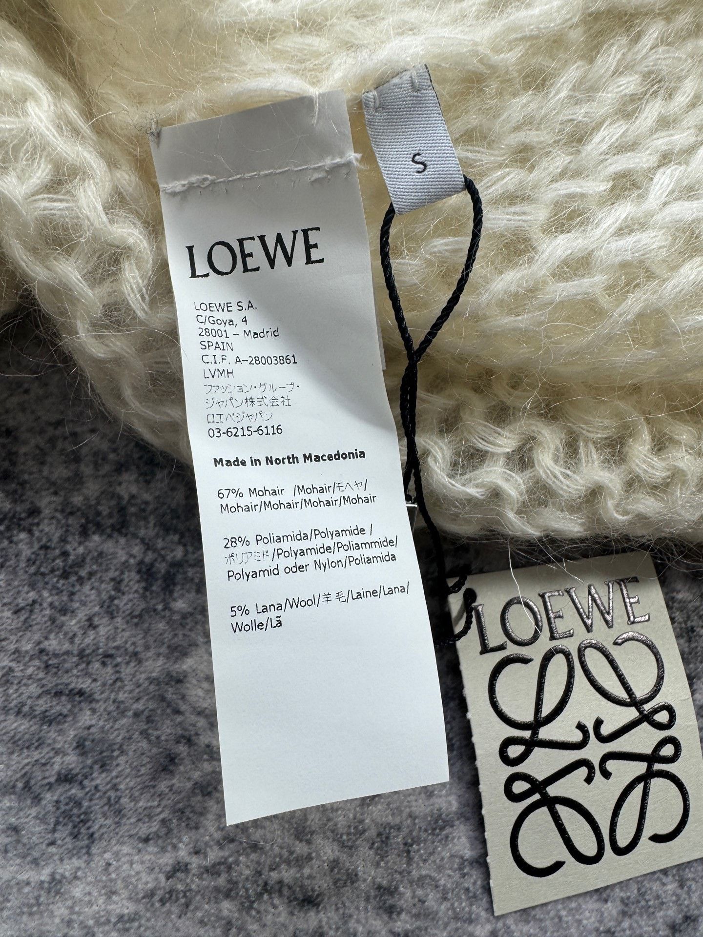 Loewe Loewe Retro White Sweater S Women Size S / US 4 / IT 40 - 7 Thumbnail