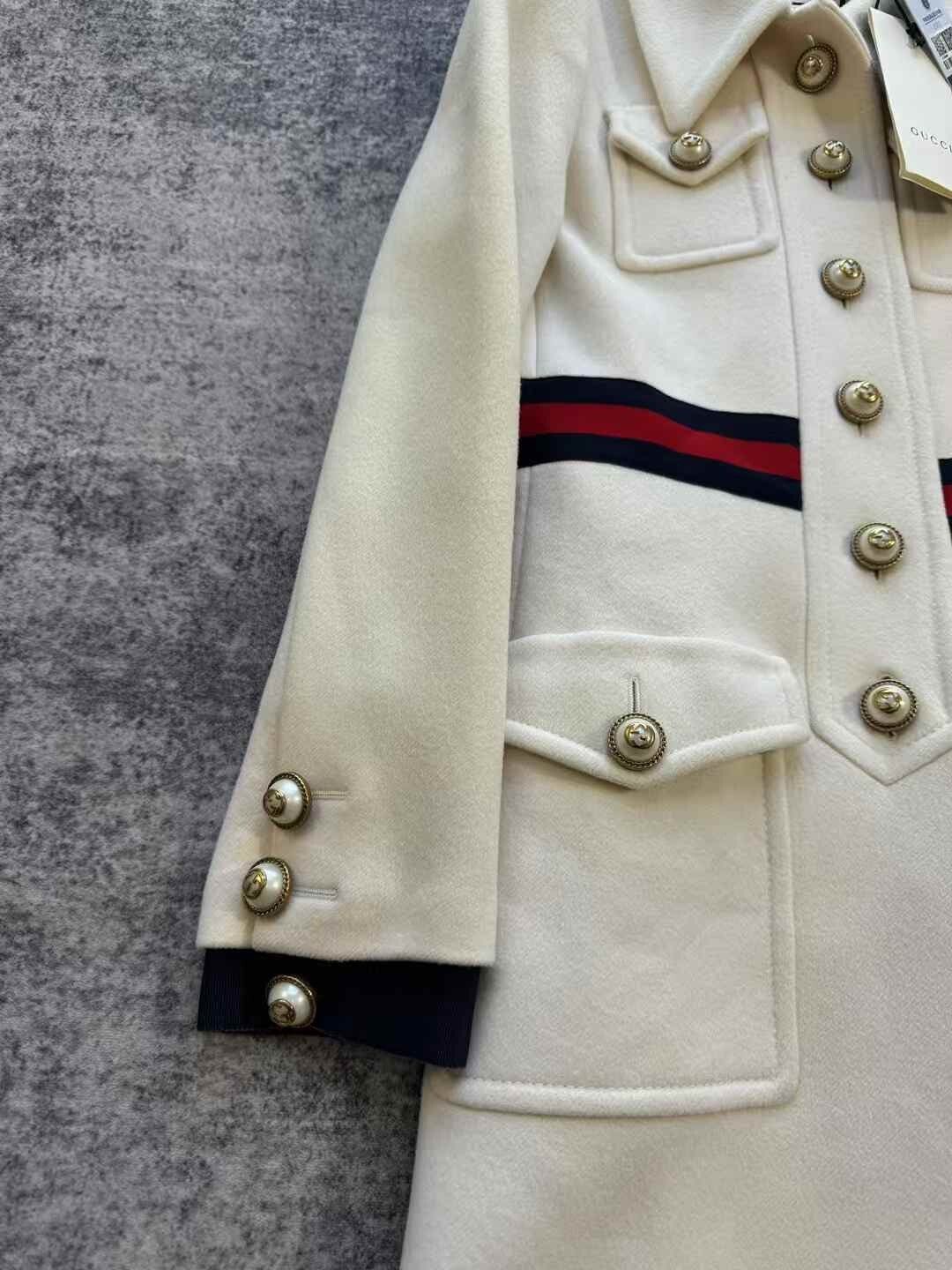 Gucci Gucci Wool Coat S Women Size S / US 4 / IT 40 - 4 Thumbnail