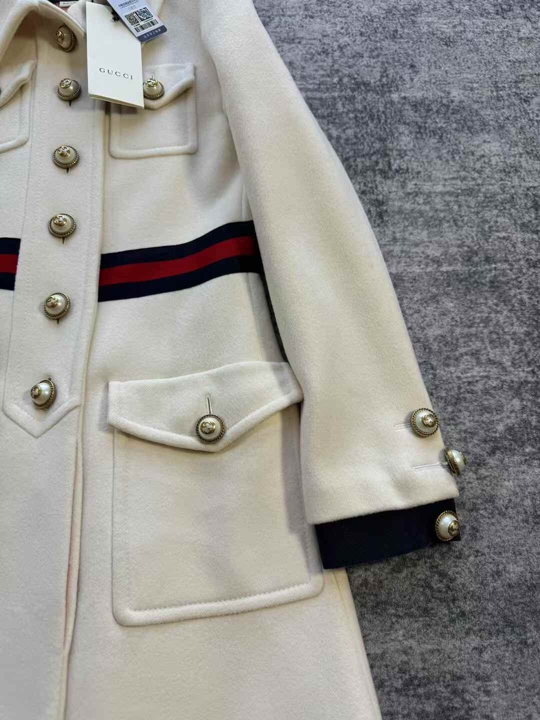 Gucci Gucci Wool Coat S Women Size S / US 4 / IT 40 - 5 Thumbnail