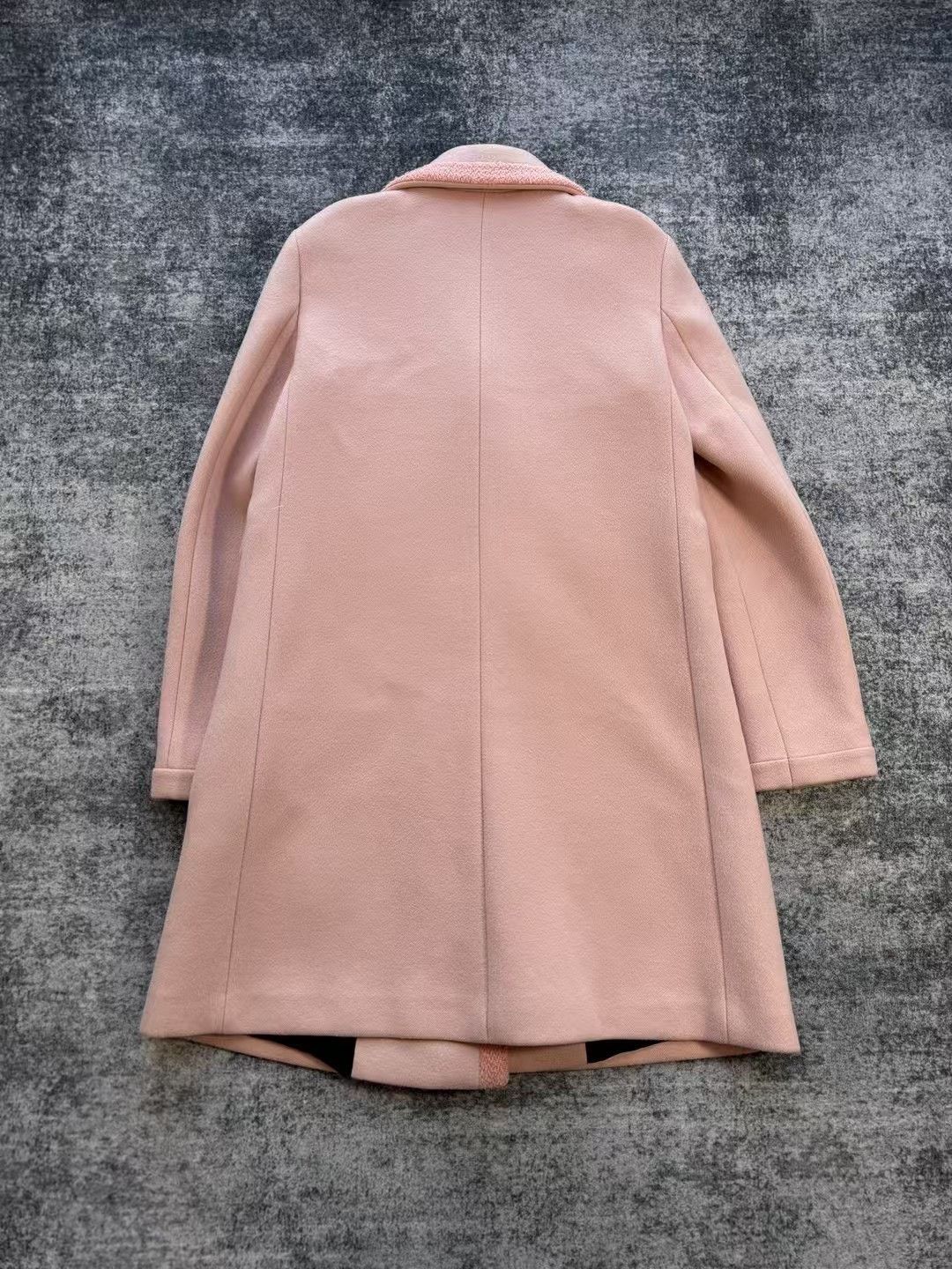 Gucci Gucci Wool Pink Coat S Women Size S / US 4 / IT 40 - 2 Thumbnail