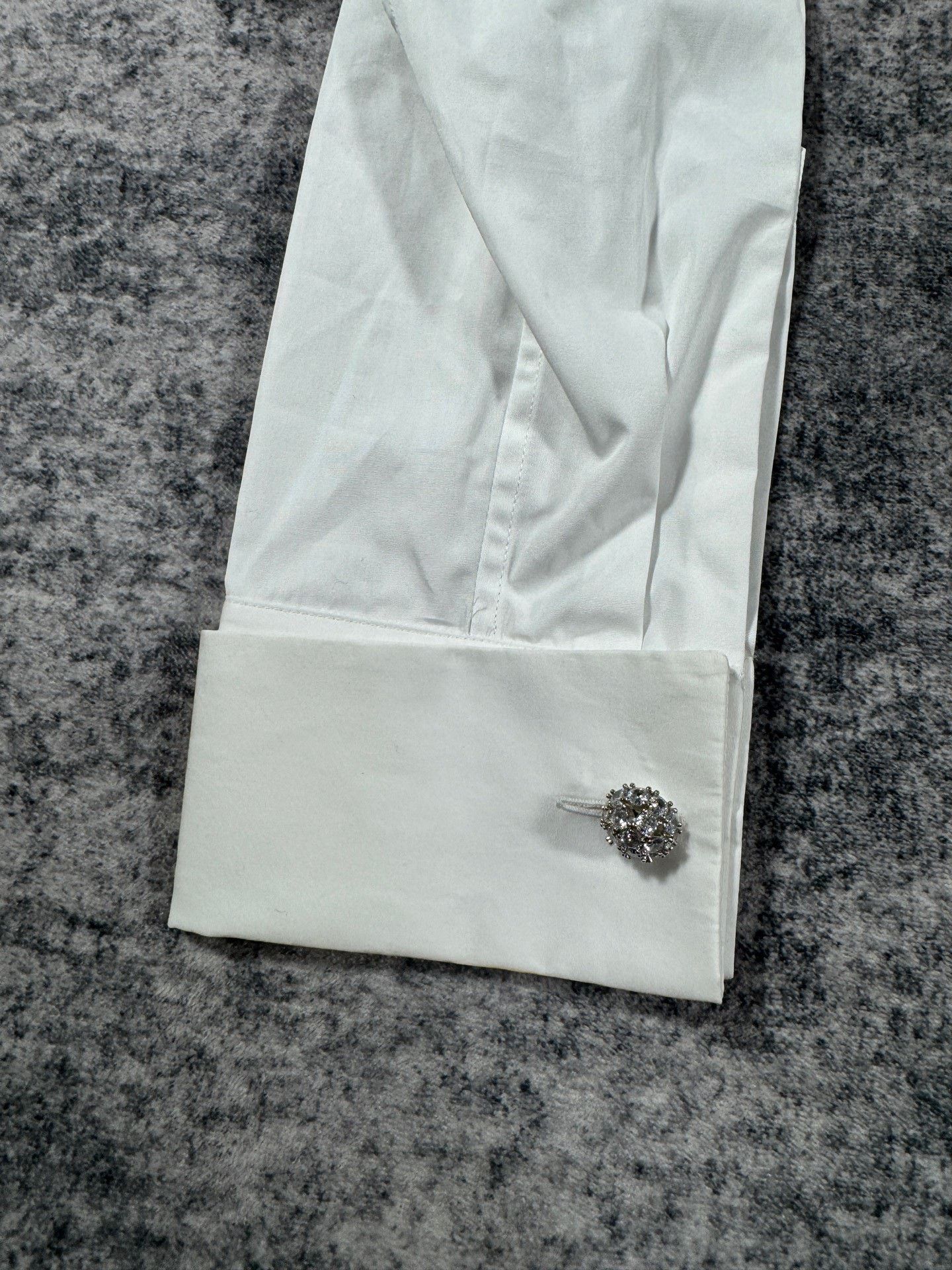 Miu Miu Miu Miu White Button Up S Women Size S / US 4 / IT 40 - 6 Thumbnail