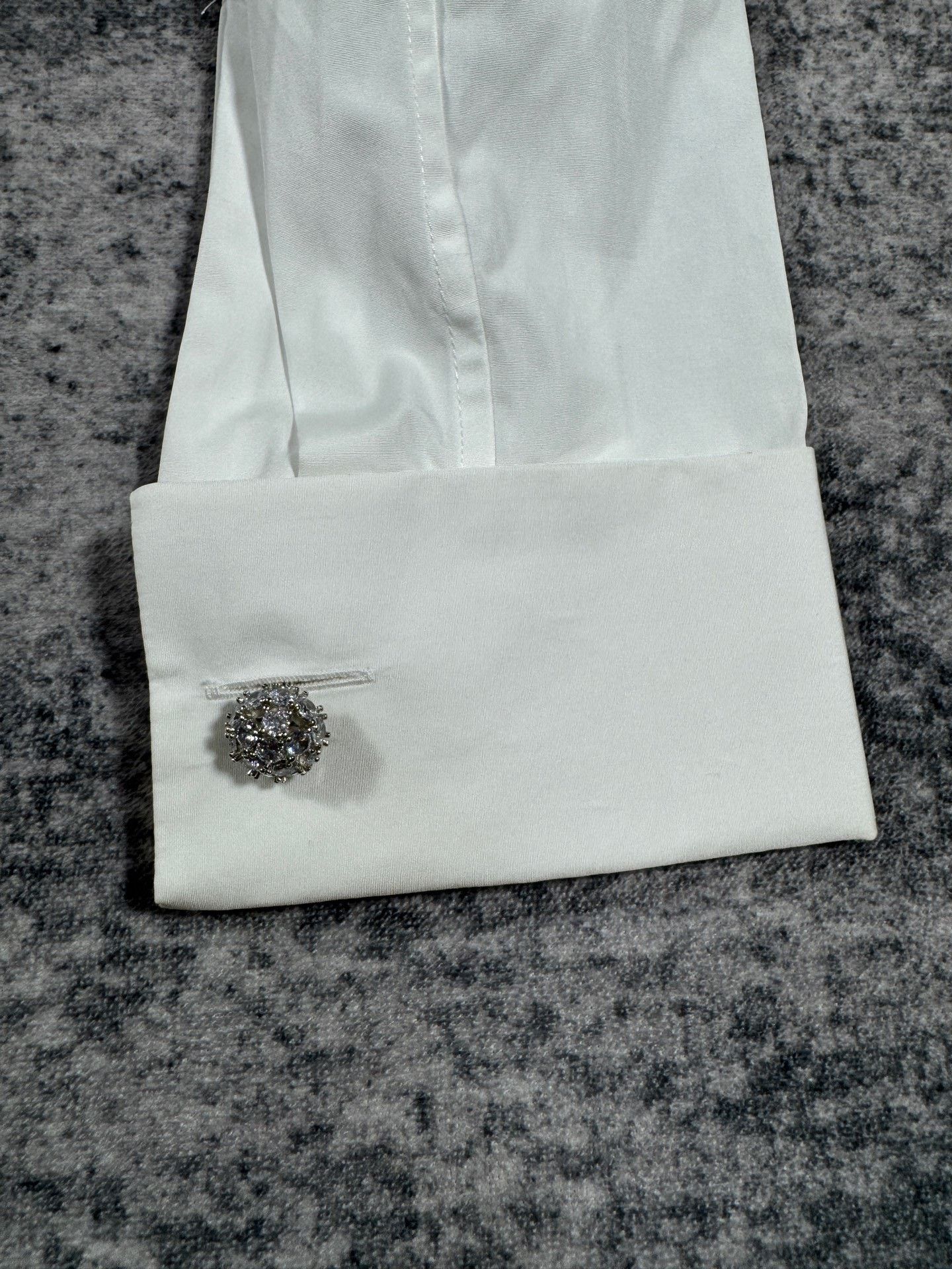 Miu Miu Miu Miu White Button Up S Women Size S / US 4 / IT 40 - 5 Thumbnail