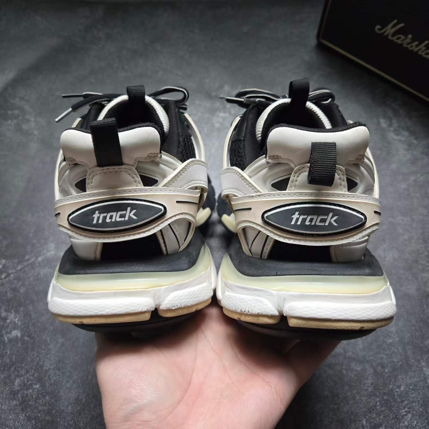 Balenciaga Balenciaga Patchwork Black Lowtop Sneakers 8.5 Men Size US 8.5 / EU 41-42 - 7 Thumbnail