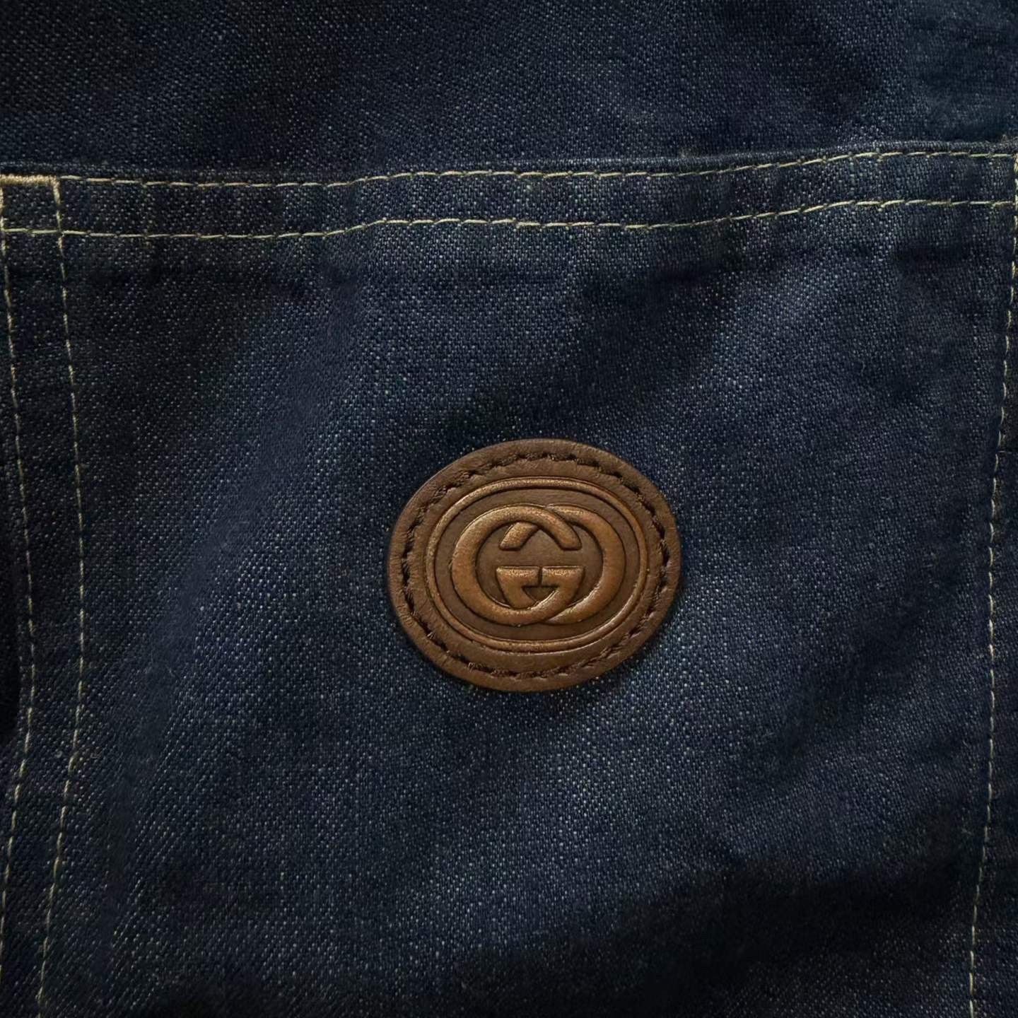 Gucci Gucci Washed Light Jacket l Men Size US L / EU 52-54 / 3 - 3 Thumbnail