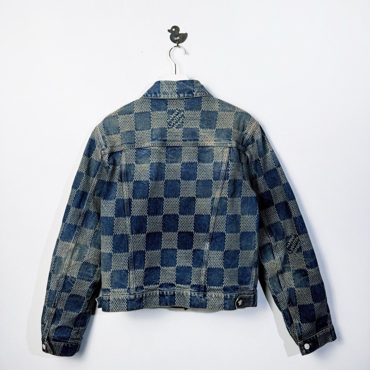 Louis Vuitton Louis Vuitton Distressed Blue Light Jacket xxl Men Size US XXL / EU 58 / 5 - 2 Thumbnail
