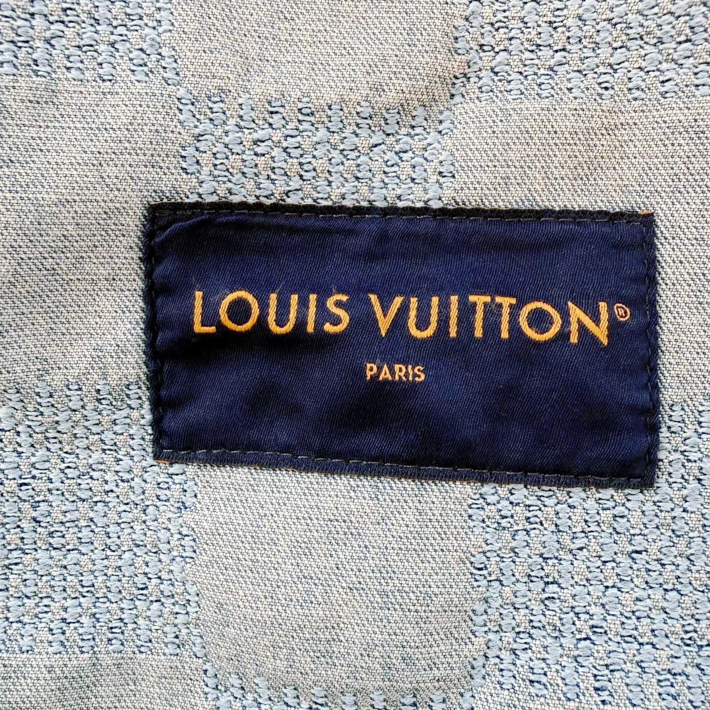 Louis Vuitton Louis Vuitton Blue Light Jacket xxl Men Size US XXL / EU 58 / 5 - 4 Thumbnail