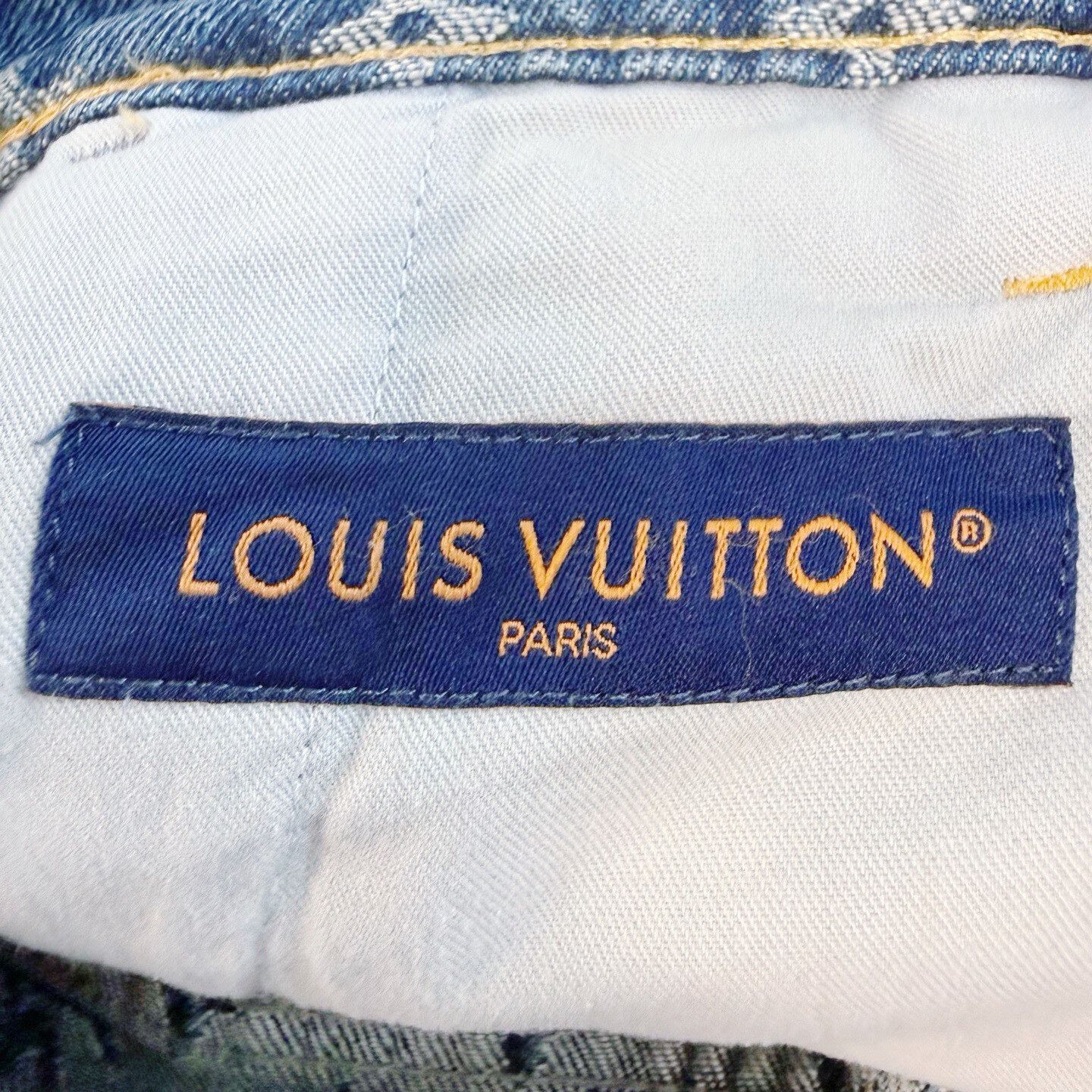 Louis Vuitton Louis Vuitton Blue Denim Jeans 31 Men Size US 31 - 3 Thumbnail