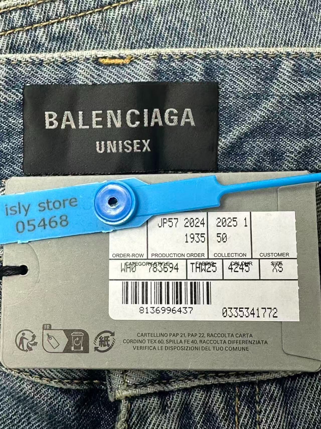 Balenciaga Balenciaga Denim Blue Denim Jeans 34 Men Size US 34 / EU 50 - 4 Thumbnail
