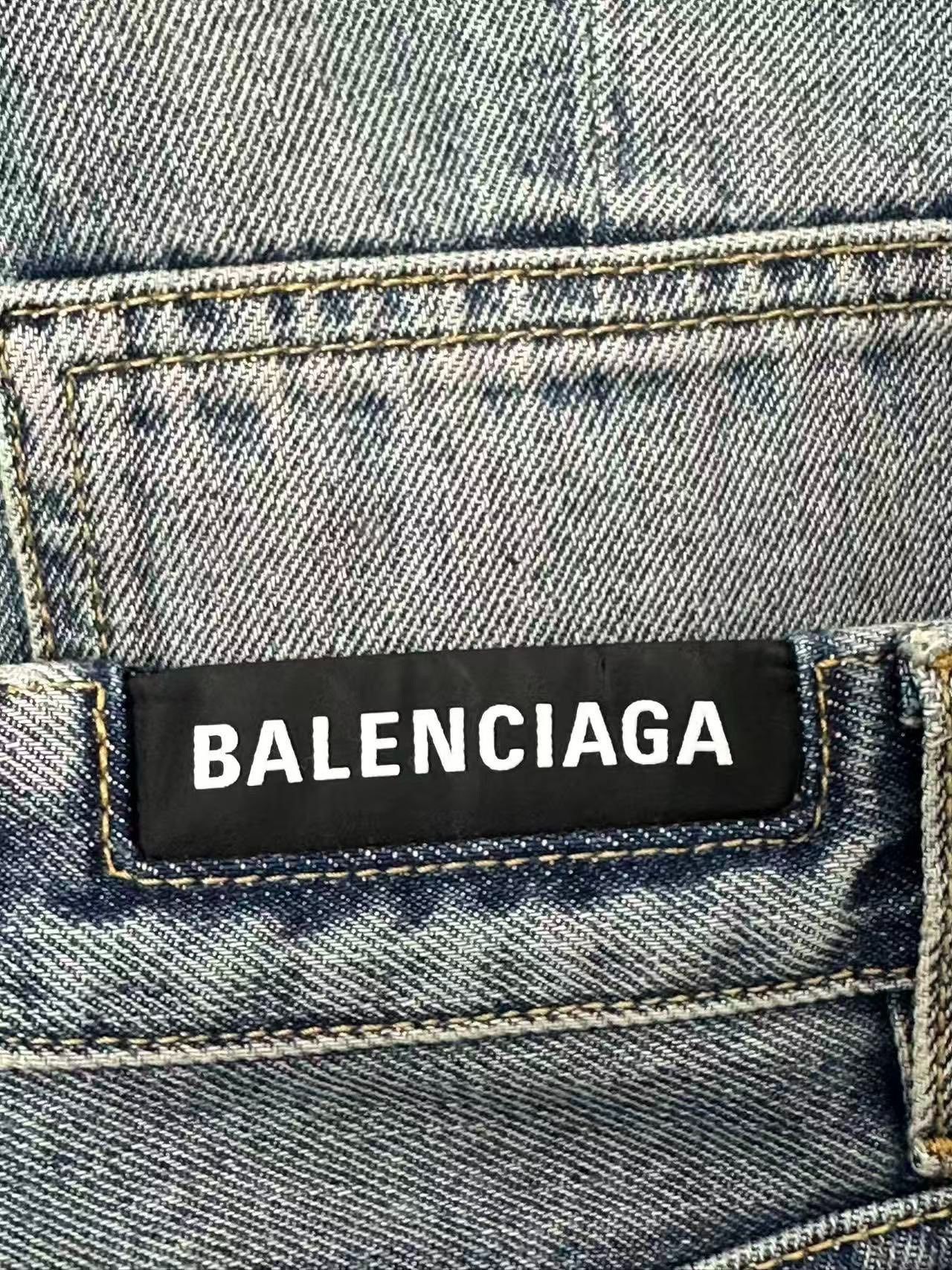 Balenciaga Balenciaga Denim Blue Denim Jeans 34 Men Size US 34 / EU 50 - 3 Thumbnail