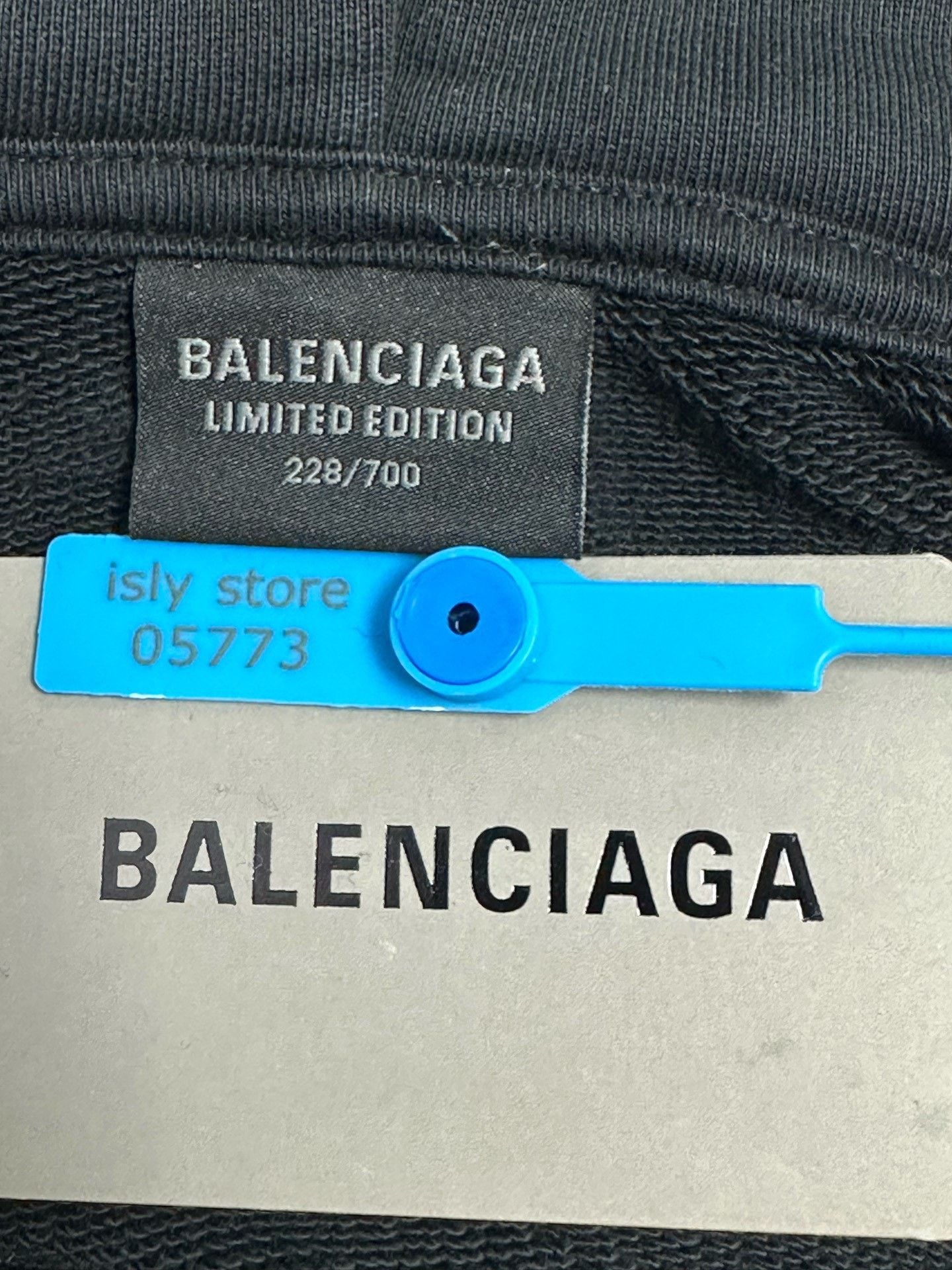 Balenciaga Balenciaga Casual Printed Black Hoodie xs Men Size US XS / EU 42 / 0 - 4 Thumbnail