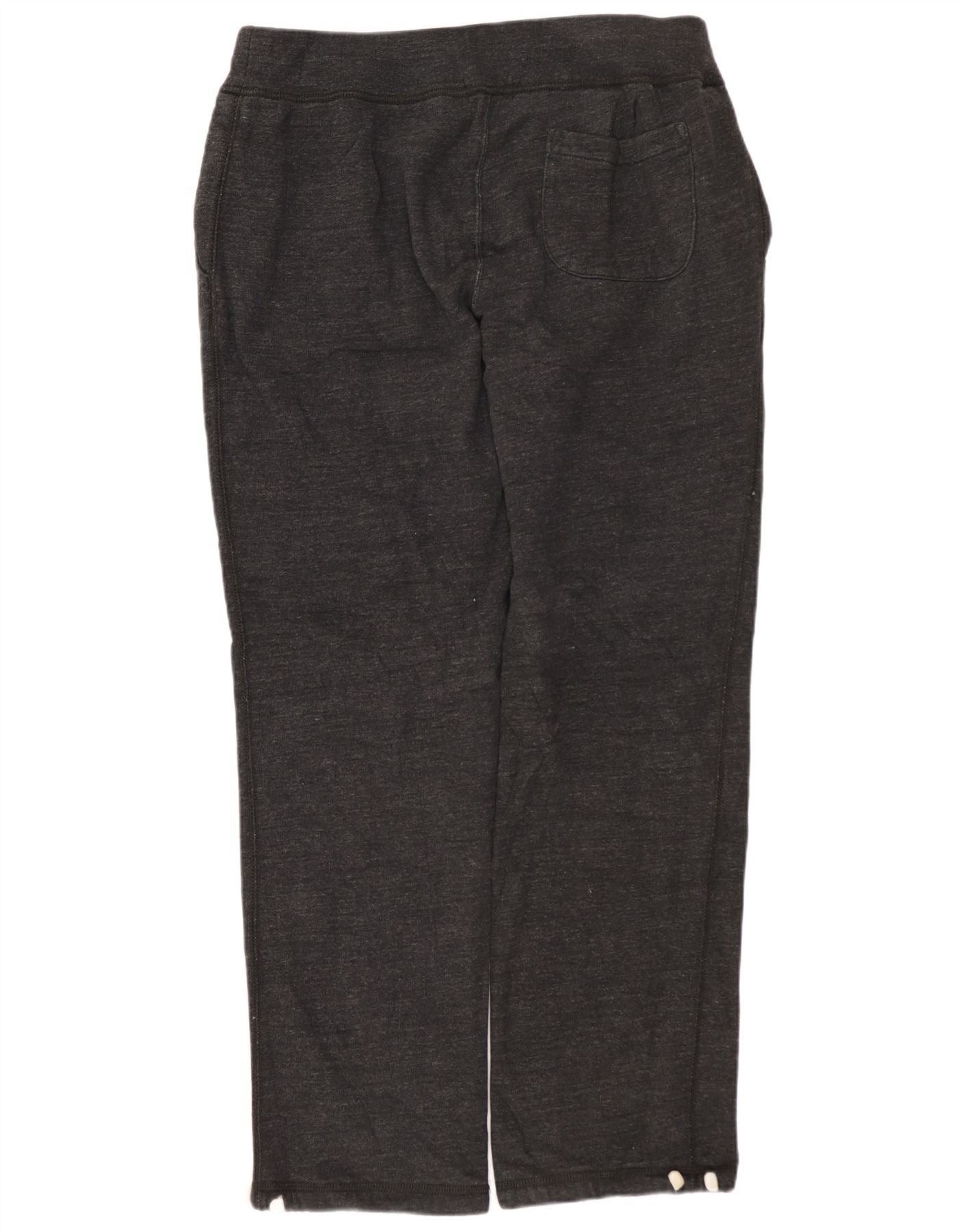 Polo Ralph Lauren Mens Tracksuit Trousers Medium Grey Flecked Cotton Size US 32 / EU 48 - 2 Thumbnail