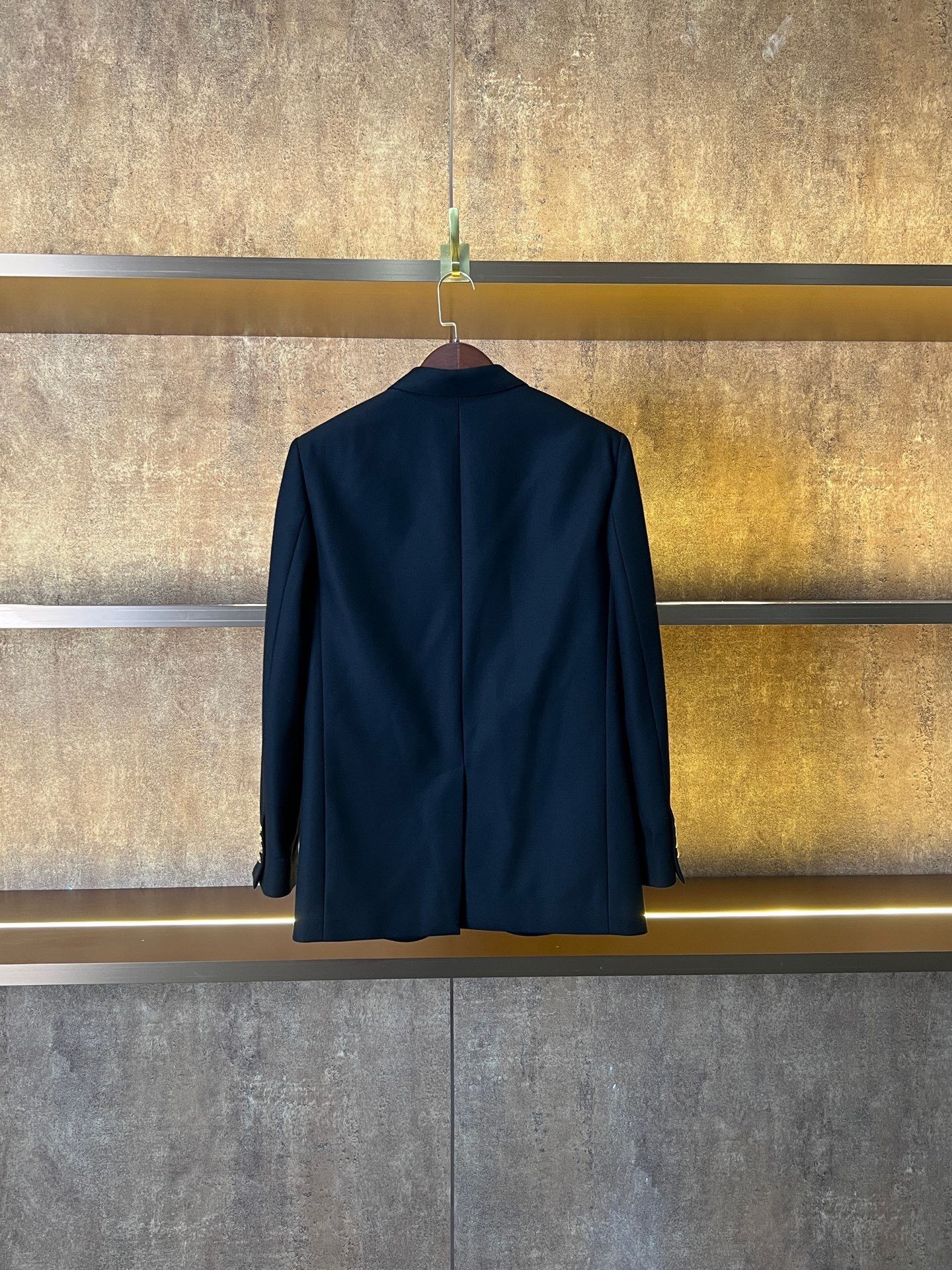 Celine Celine Formal Gold Jacket M Women Size M / US 6-8 / IT 42-44 - 2 Thumbnail