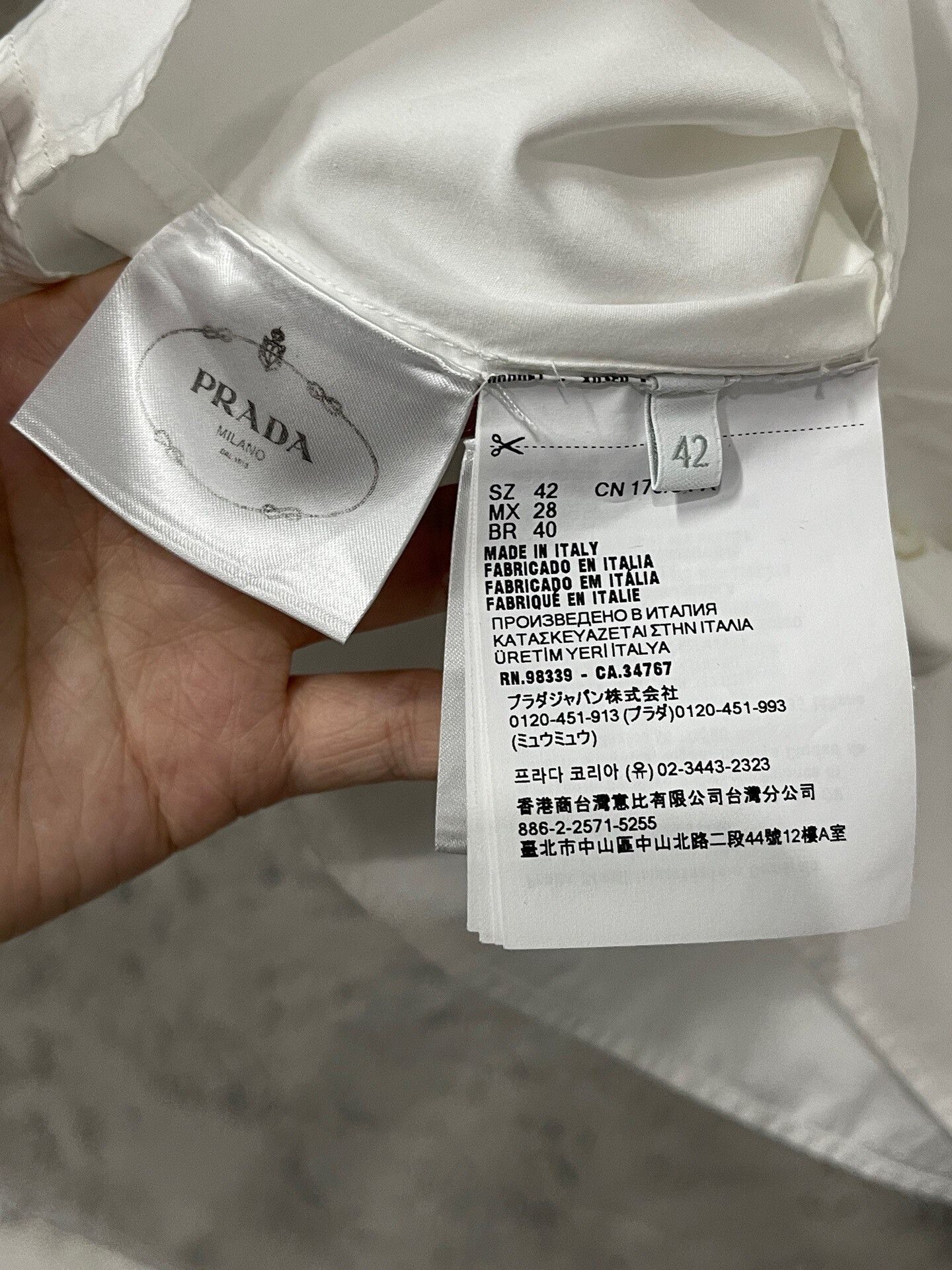 Prada Prada Shirt m Men Size US M / EU 48-50 / 2 - 7 Thumbnail