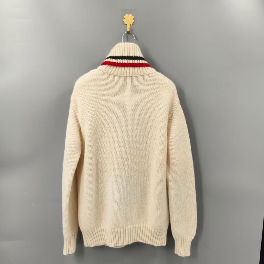 Moncler Moncler Retro Wool Sweater s Men Size US S / EU 44-46 / 1 - 2 Thumbnail