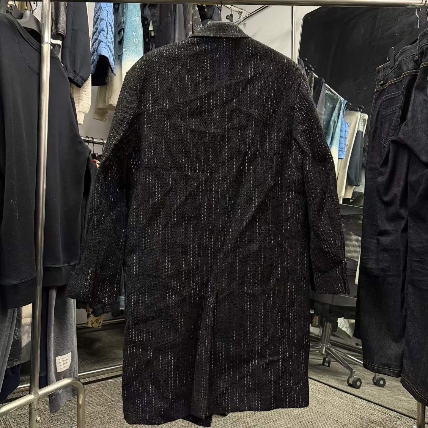 Acne Studios Acne Studios Striped Coat S Women Size S / US 4 / IT 40 - 2 Thumbnail