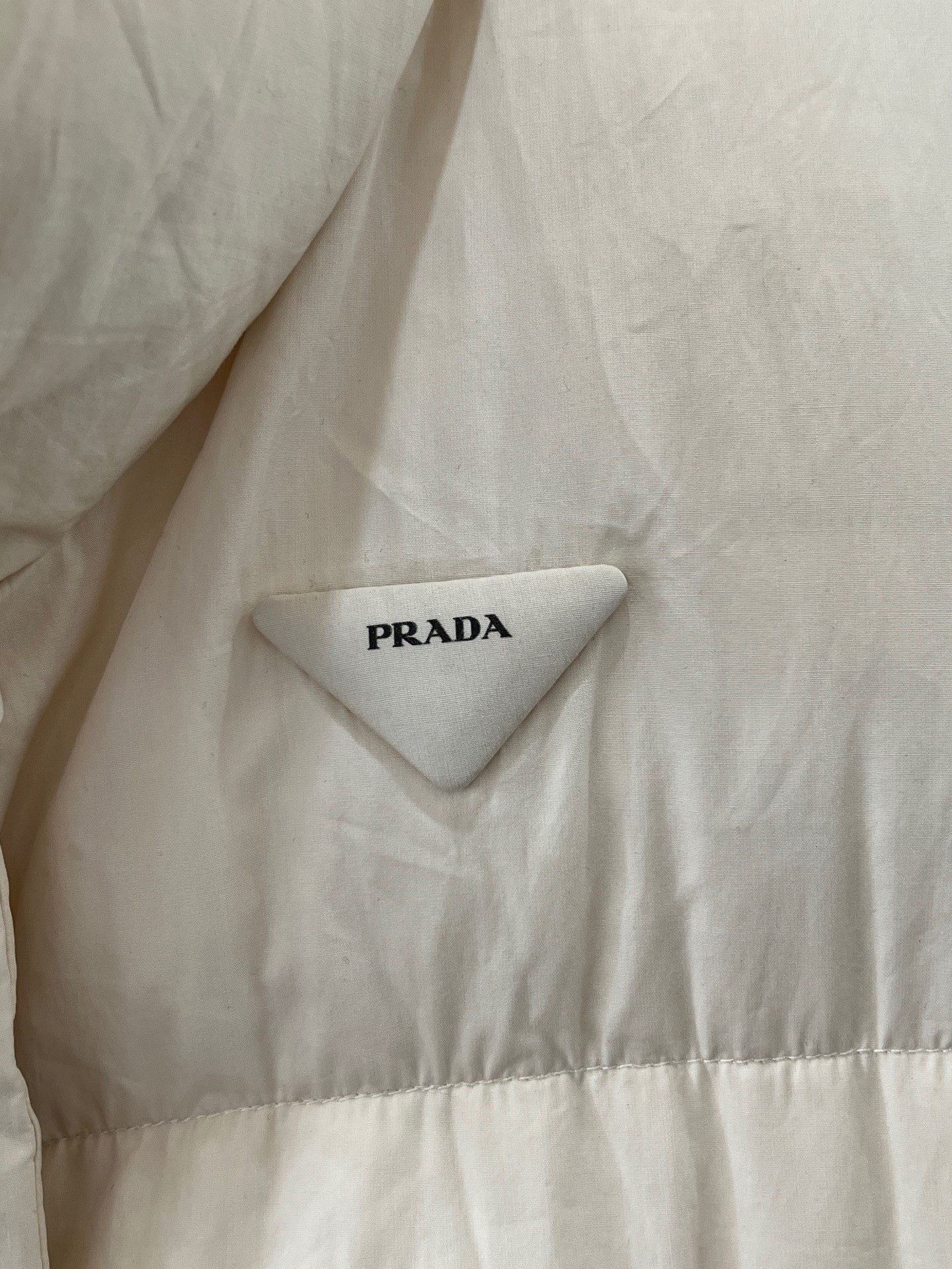 Prada Prada Down White Tank Top XS Women Size XS / US 0-2 / IT 36-38 - 3 Thumbnail