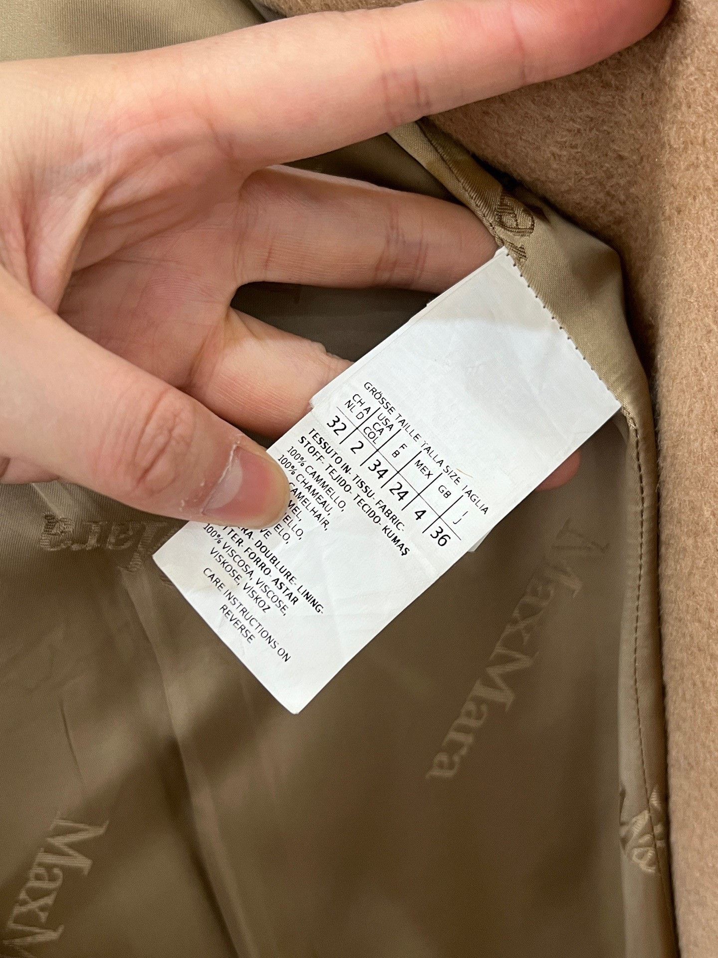 Max Mara Max Mara Coat S Women Size S / US 4 / IT 40 - 5 Thumbnail
