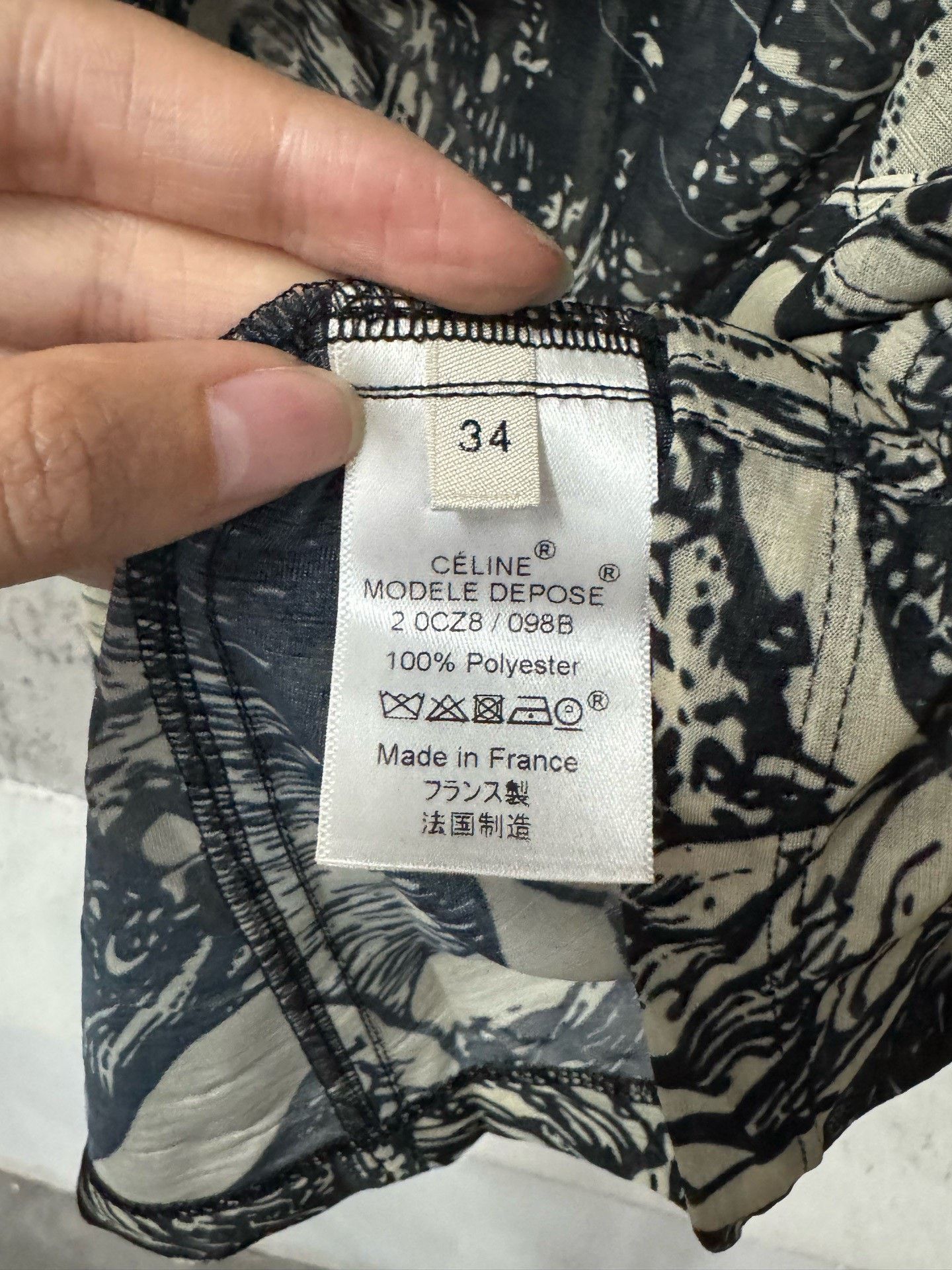 Celine Celine Shirt xl Men Size US XL / EU 56 / 4 - 7 Thumbnail