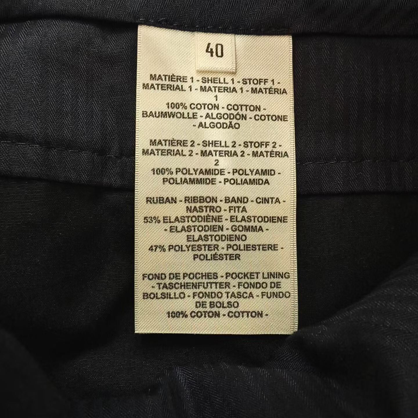 Hermes Hermes Retro Black Pants 24 Women Size 24" / US 00 / IT 34 - 4 Thumbnail