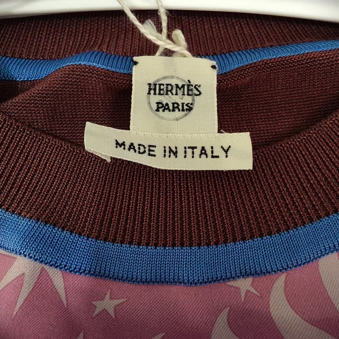 Hermes Hermes Silk Multi T-Shirt M Women Size M / US 6-8 / IT 42-44 - 3 Thumbnail