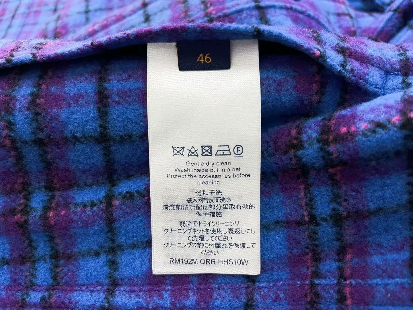 Louis Vuitton Louis Vuitton Wool Plaid Light Jacket m Men Size US M / EU 48-50 / 2 - 2 Thumbnail
