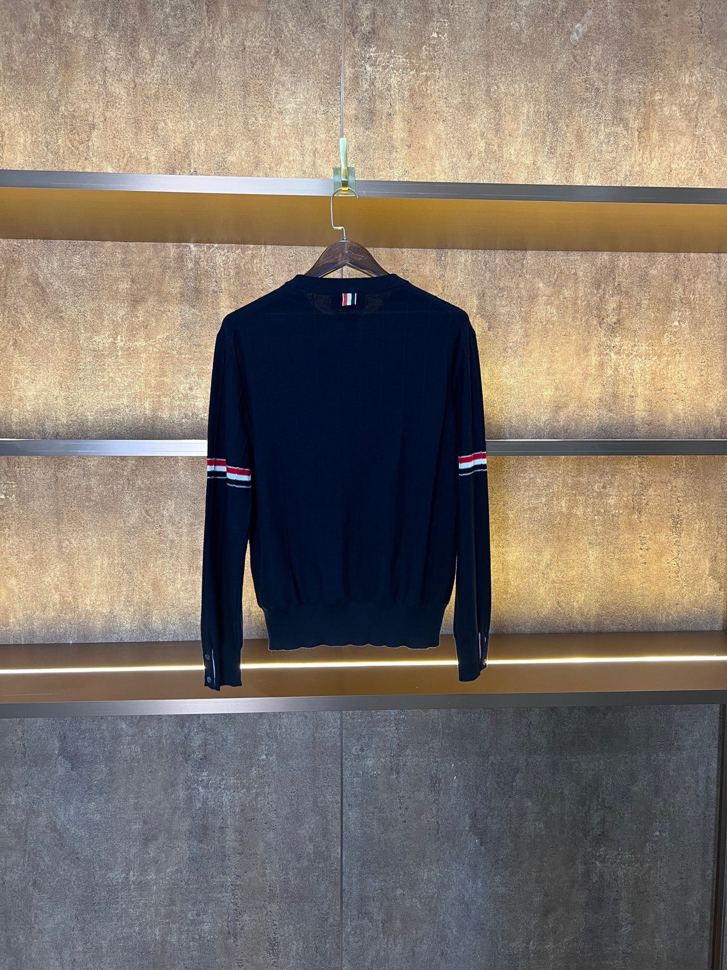 Thom Browne Thom Browne Knit Wool Brown Sweater s Men Size US S / EU 44-46 / 1 - 2 Thumbnail