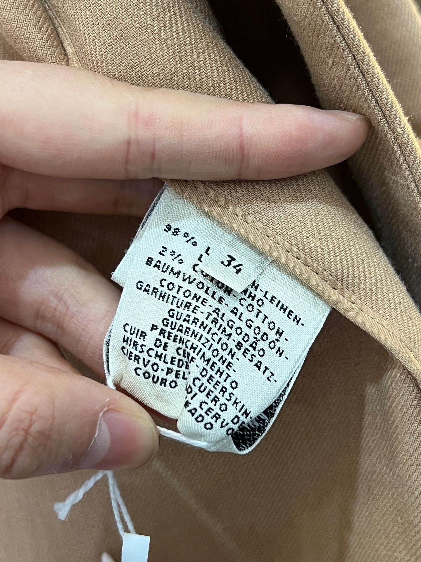 Hermes Hermes Linen Coat M Women Size M / US 6-8 / IT 42-44 - 6 Thumbnail