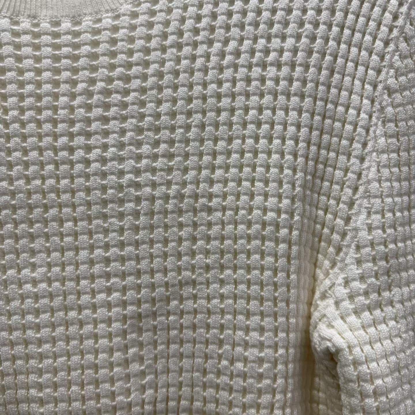 Bottega Veneta Bottega Veneta Knit White Sweater S Women Size S / US 4 / IT 40 - 3 Thumbnail