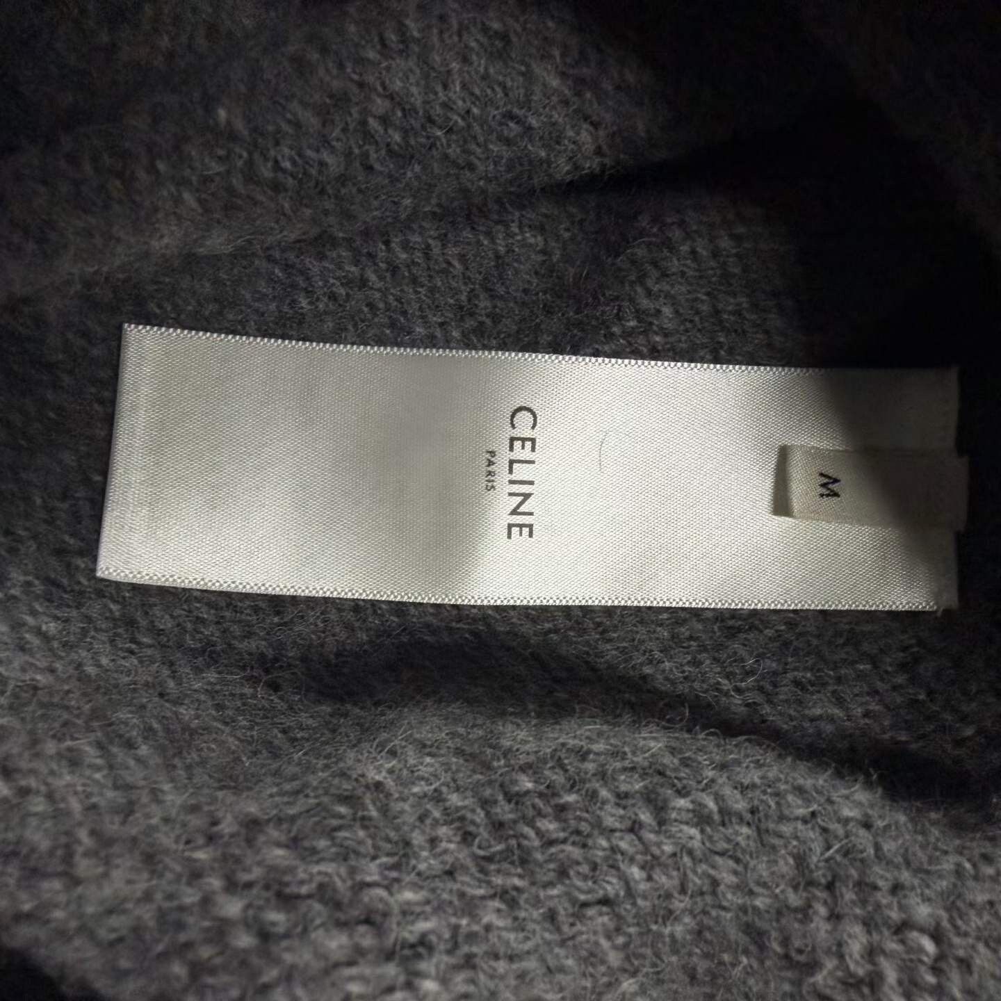Celine Celine Knit Gray Sweater S Women Size S / US 4 / IT 40 - 5 Thumbnail