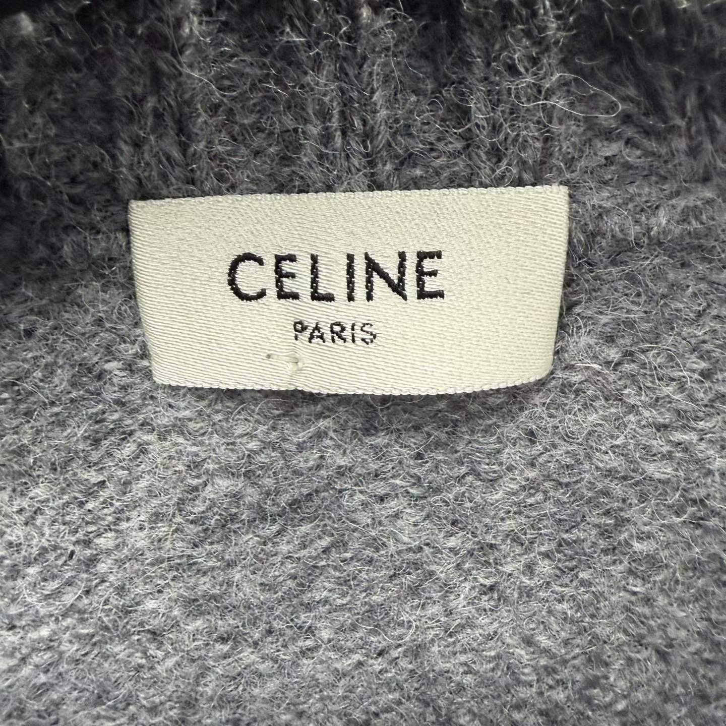 Celine Celine Knit Gray Sweater S Women Size S / US 4 / IT 40 - 4 Thumbnail