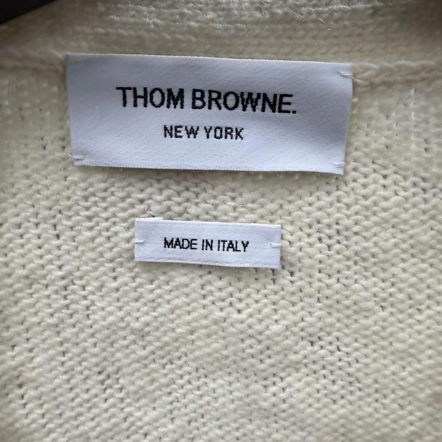 Thom Browne Thom Browne Wool Brown Sweater s Men Size US S / EU 44-46 / 1 - 6 Thumbnail