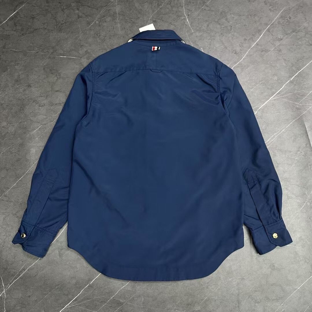 Thom Browne Thom Browne Metallic Brown Shirt s Men Size US S / EU 44-46 / 1 - 2 Thumbnail