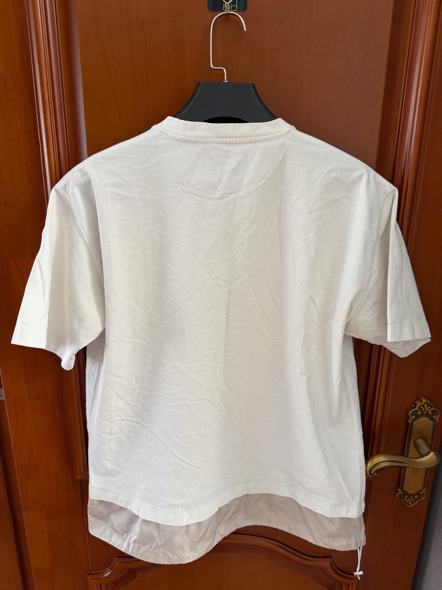 Prada Prada Nylon White T-Shirt l Men Size US L / EU 52-54 / 3 - 2 Thumbnail