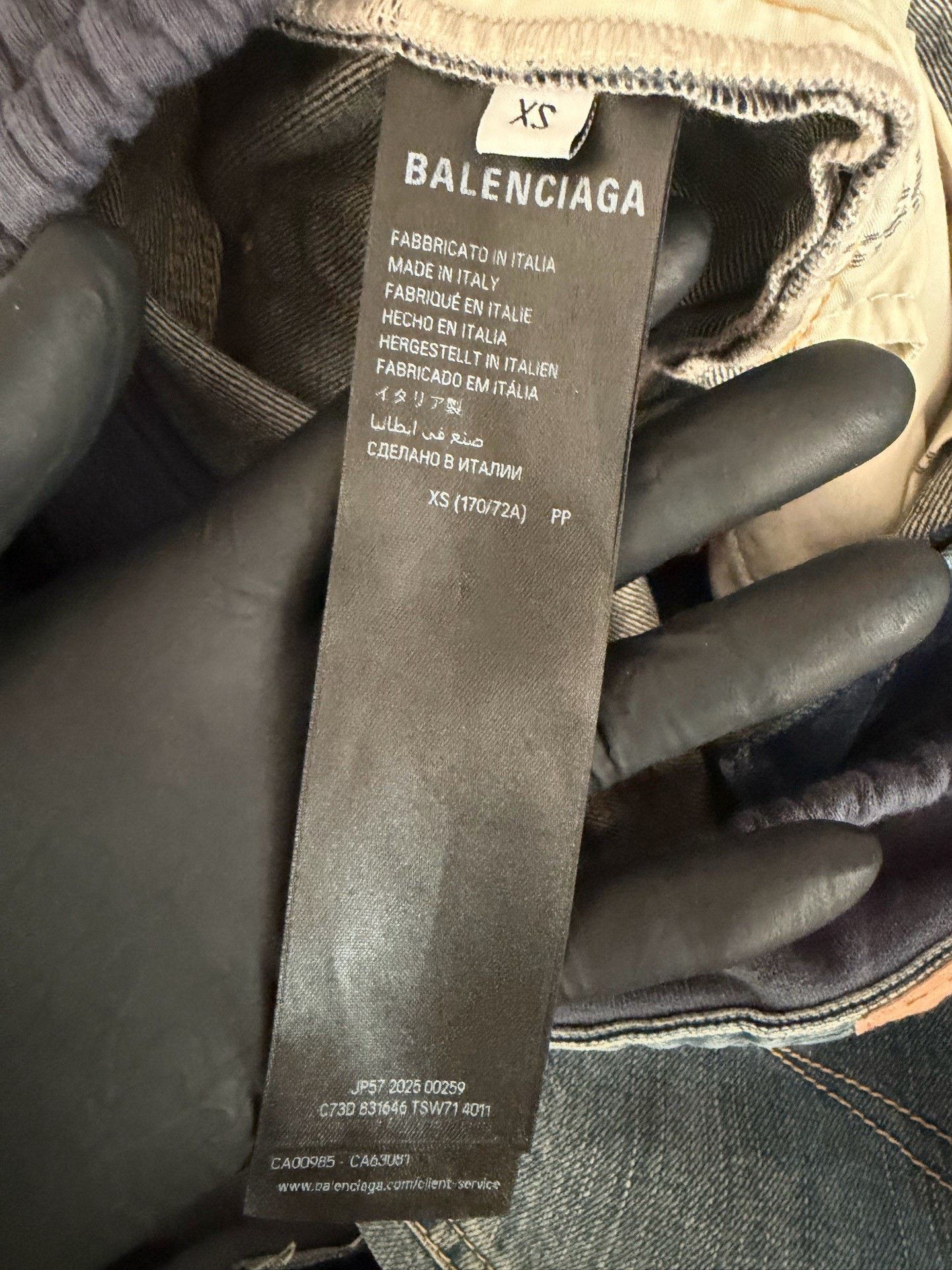Balenciaga Balenciaga Denim Jeans 24 Women Size 24" / US 00 / IT 34 - 4 Thumbnail