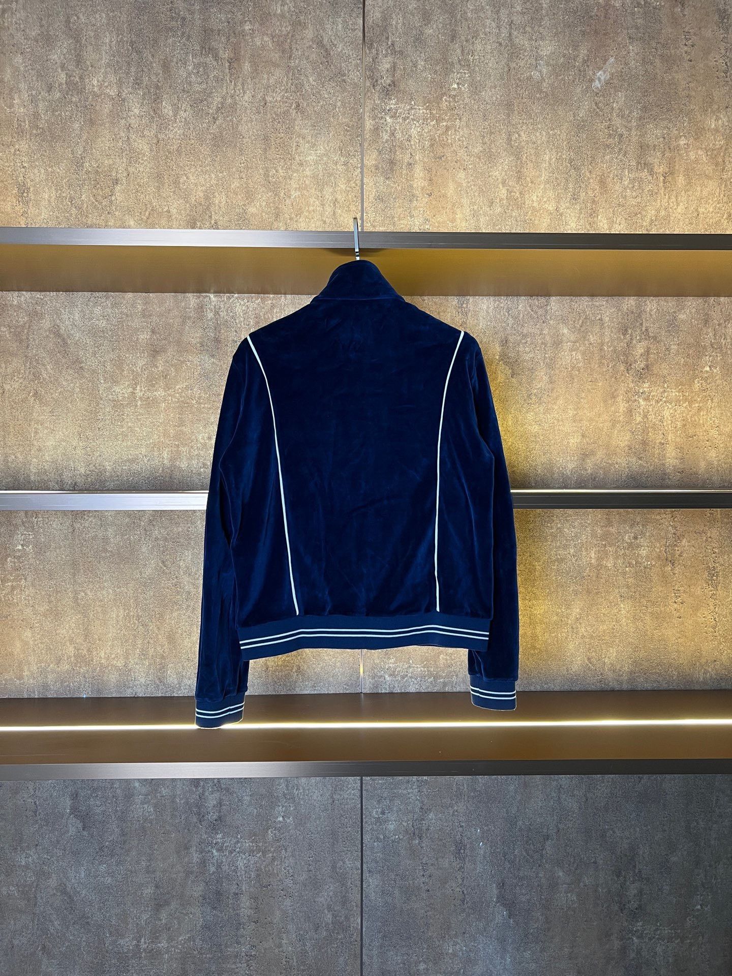 Celine Celine Velvet Blue Light Jacket m Men Size US M / EU 48-50 / 2 - 2 Thumbnail