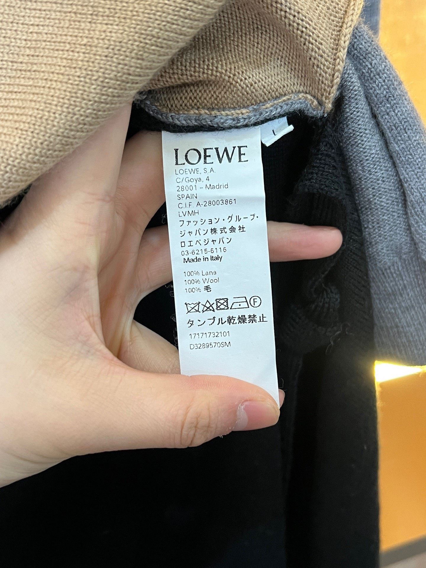 Loewe Loewe Sweater L Women Size L / US 10 / IT 46 - 4 Thumbnail