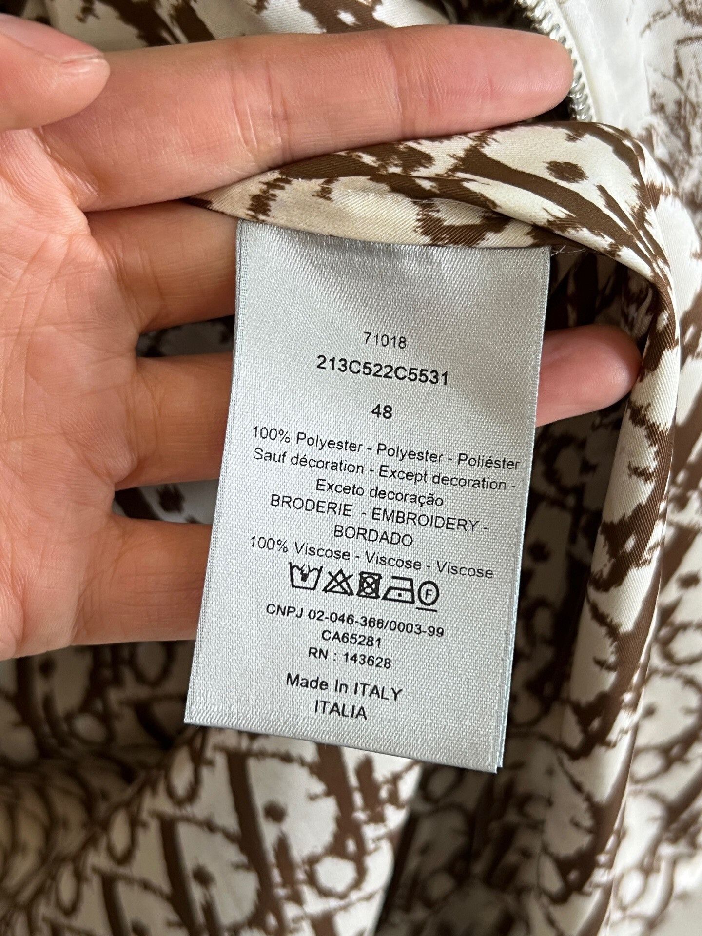 Dior Dior Light Jacket l Men Size US L / EU 52-54 / 3 - 6 Thumbnail