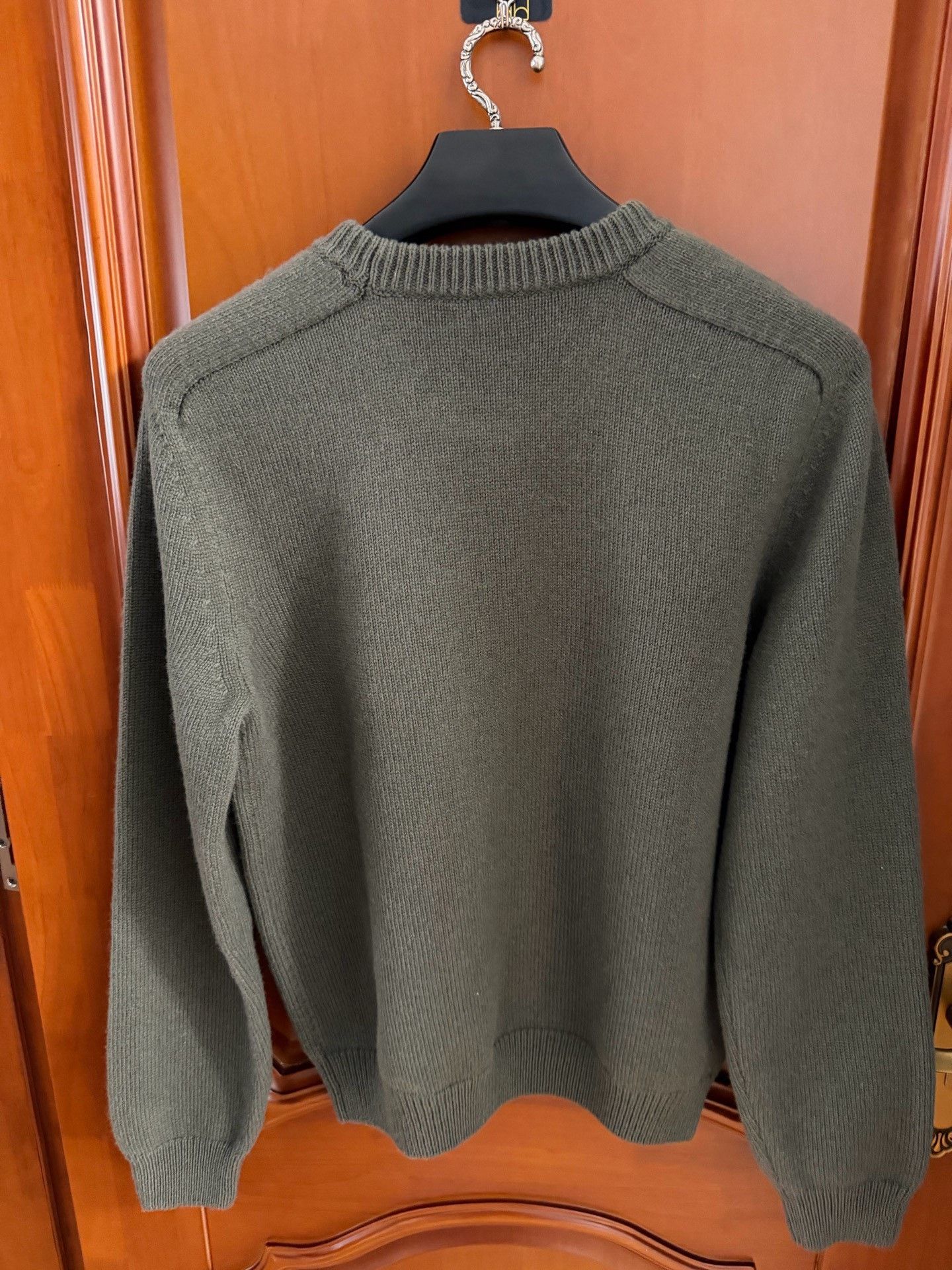 Celine Celine Knit Green Sweater M Women Size M / US 6-8 / IT 42-44 - 2 Thumbnail