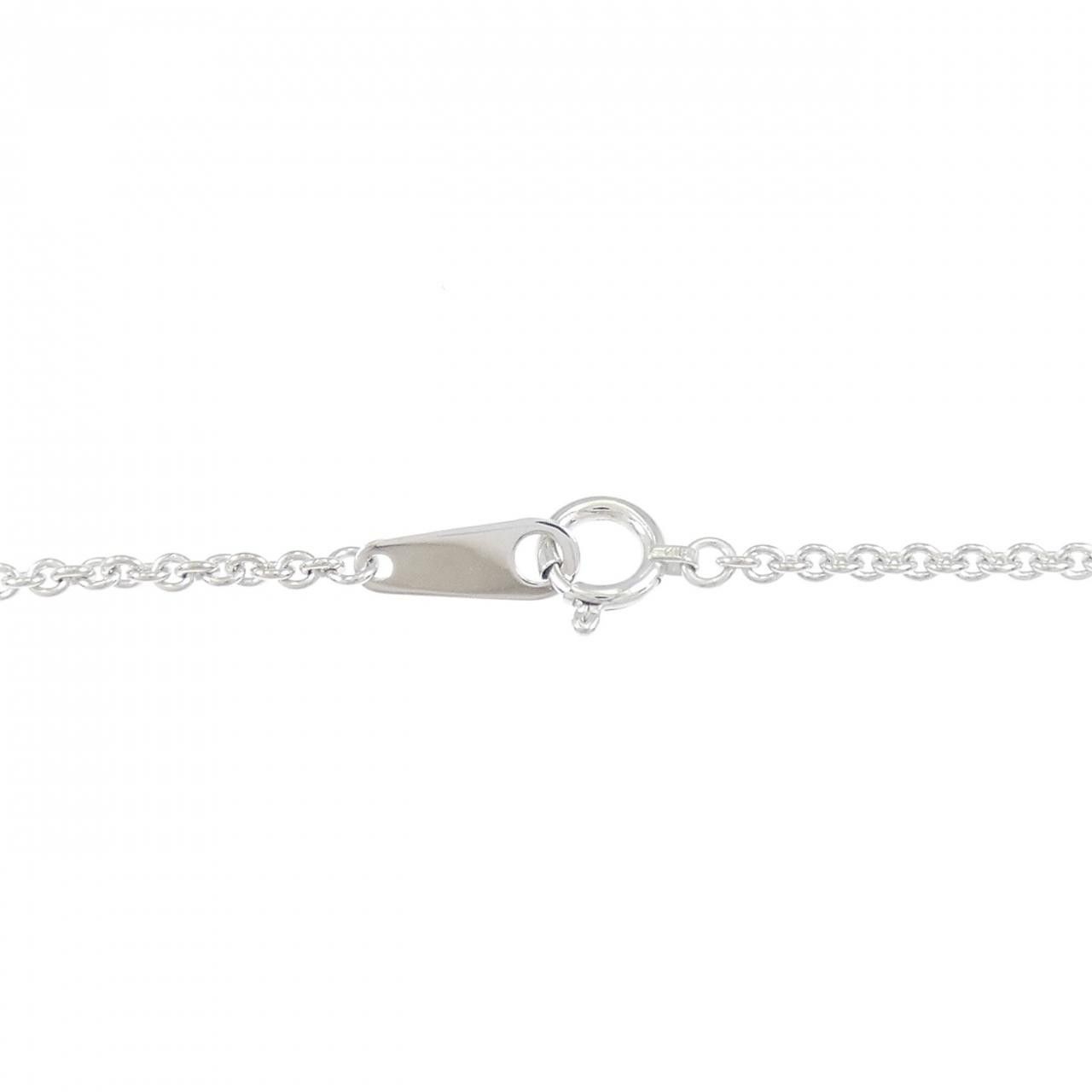 Mikimoto Mikimoto Mikimoto Au750 Pearl Diamond Necklace Precious Metal Necklace DUTY FREE for USA Size ONE SIZE - 5 Thumbnail