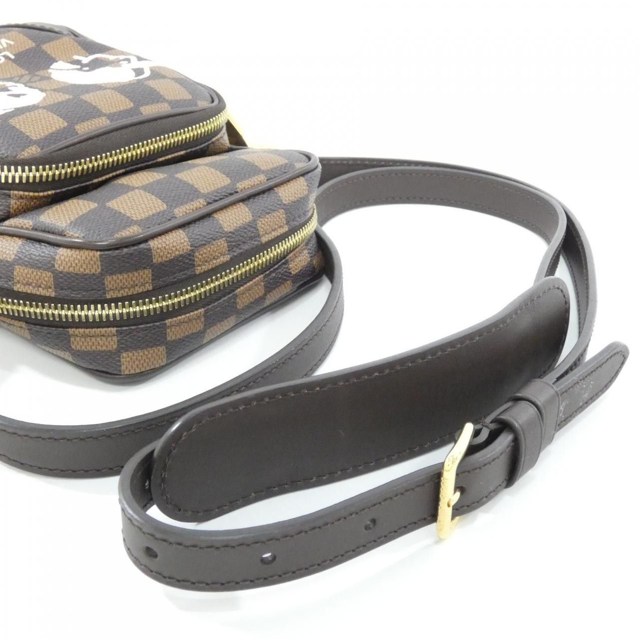 Louis Vuitton Louis Vuitton Louis Vuitton Damier Friendship Amazon Shoulder Bag Textile Shoulder Bag N40768 DUTY FREE for USA Size ONE SIZE - 4 Thumbnail